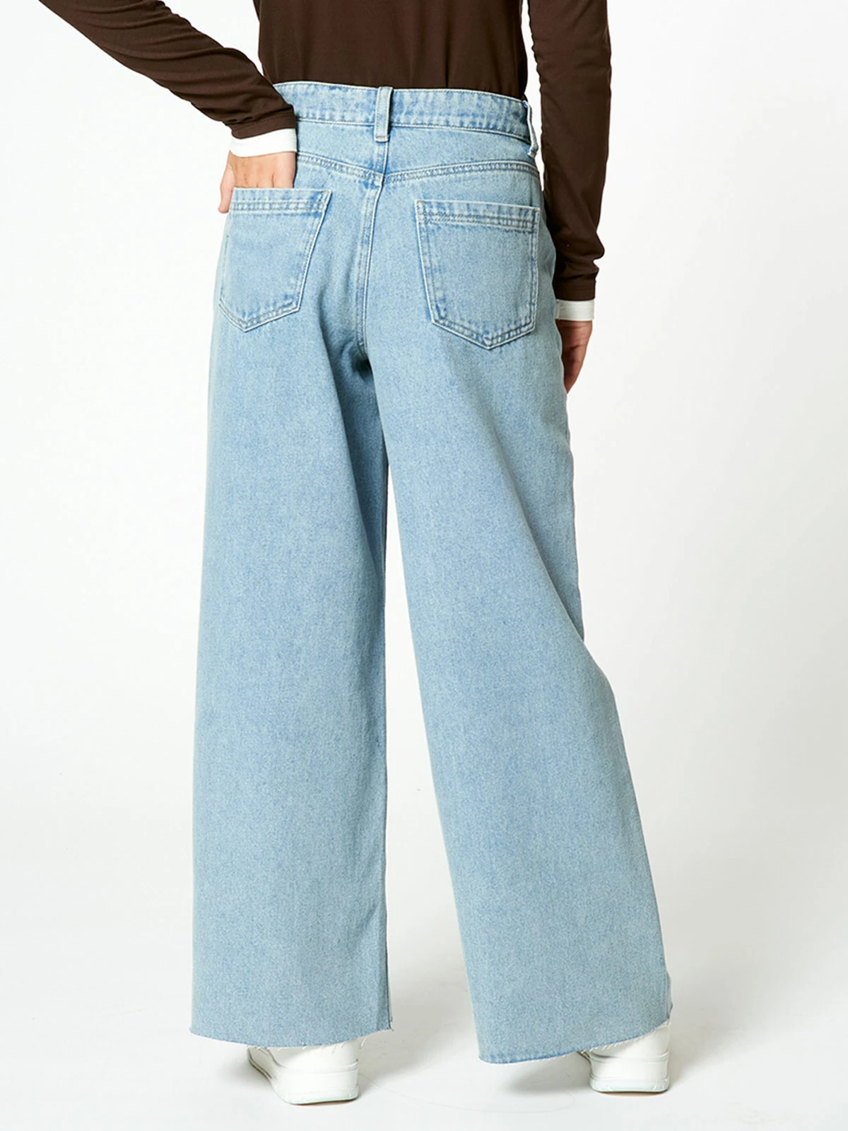 JEAN WIDE LEG BLUES BY MILK PETU - 3