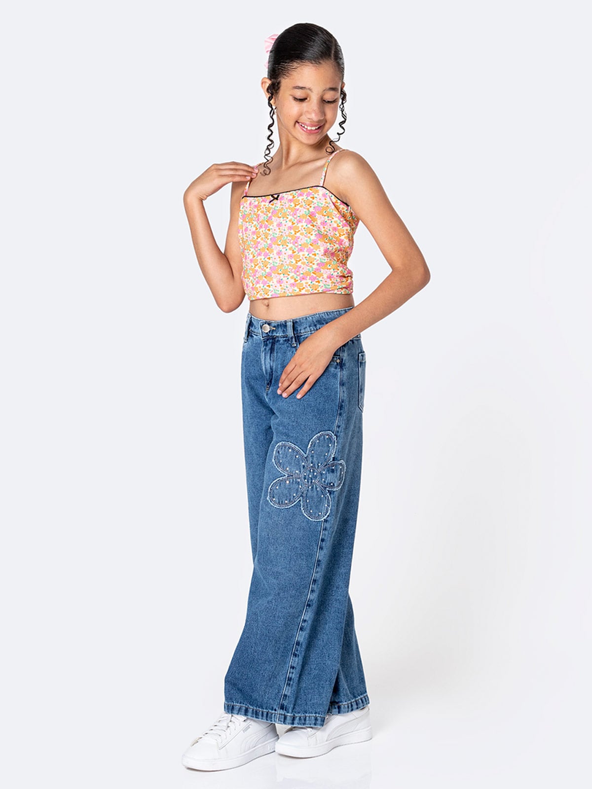 JEAN WIDE LEG FIT NIÑA PIONIER GERTRUIS - 1