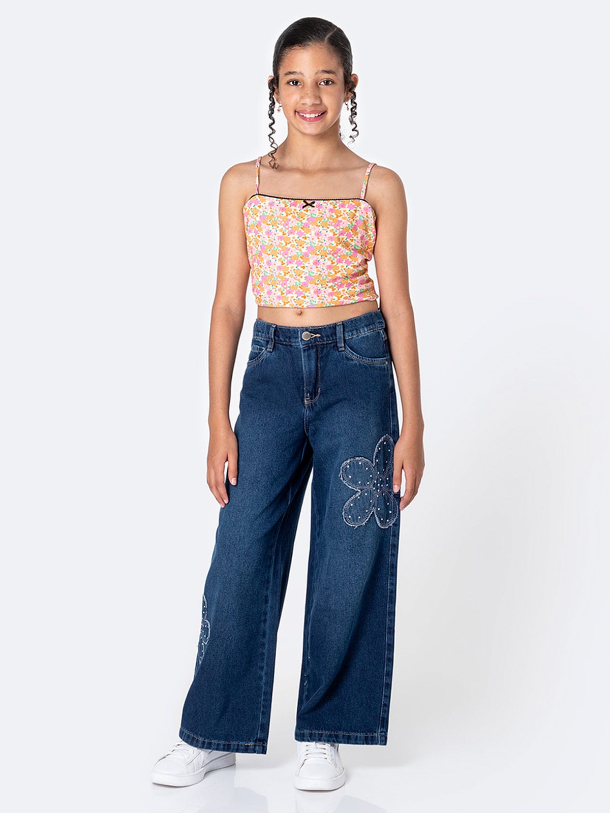 JEAN WIDE LEG FIT NIÑA PIONIER GERTRUIS - 1
