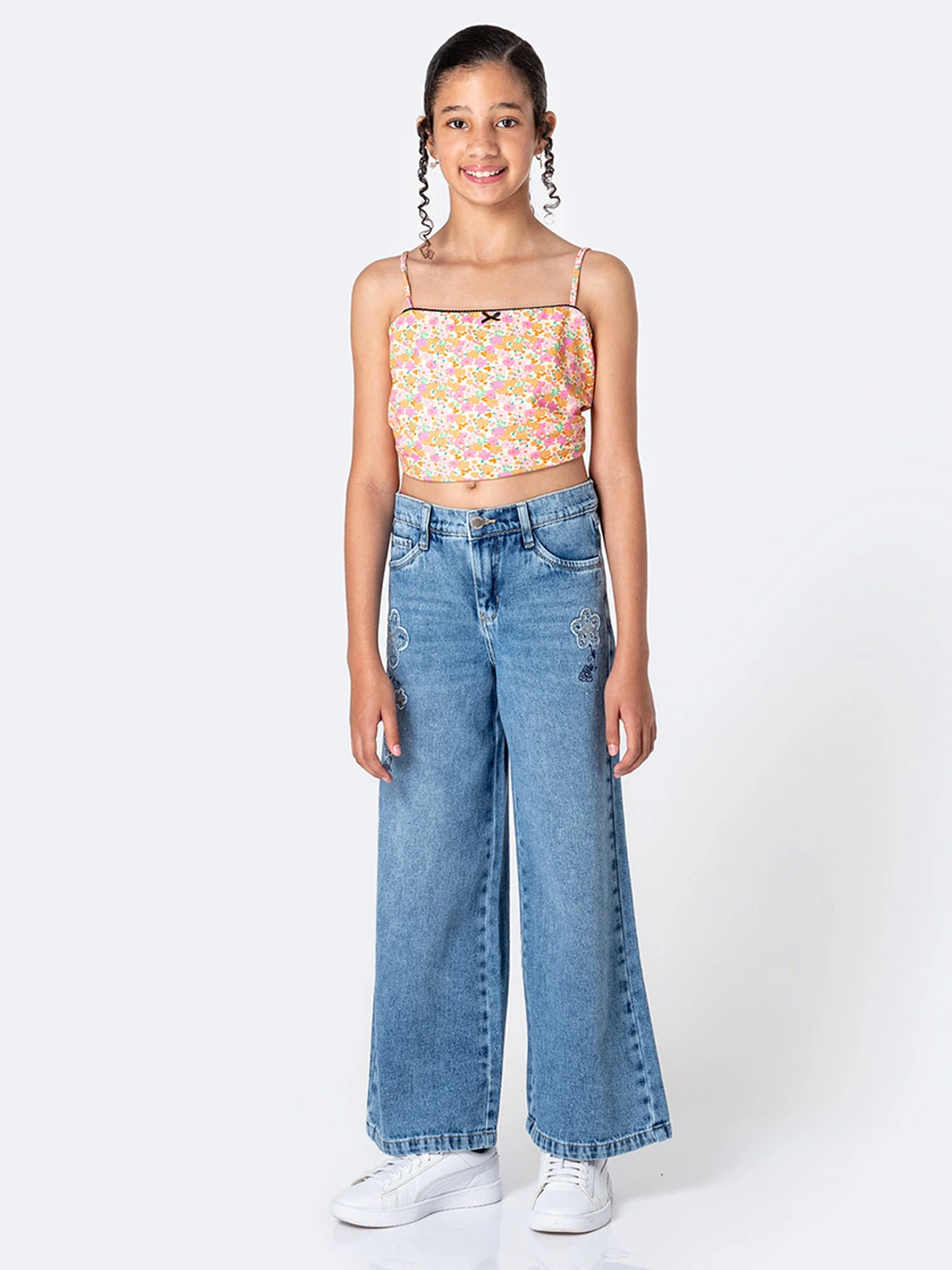 JEAN WIDE LEG FIT NIÑA PIONIER TERHEZA - 1
