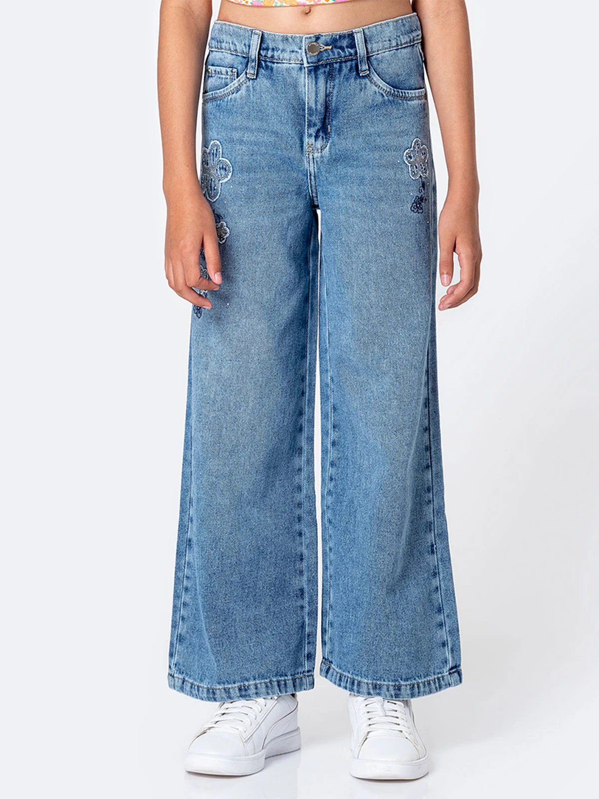 JEAN WIDE LEG FIT NIÑA PIONIER TERHEZA - 3