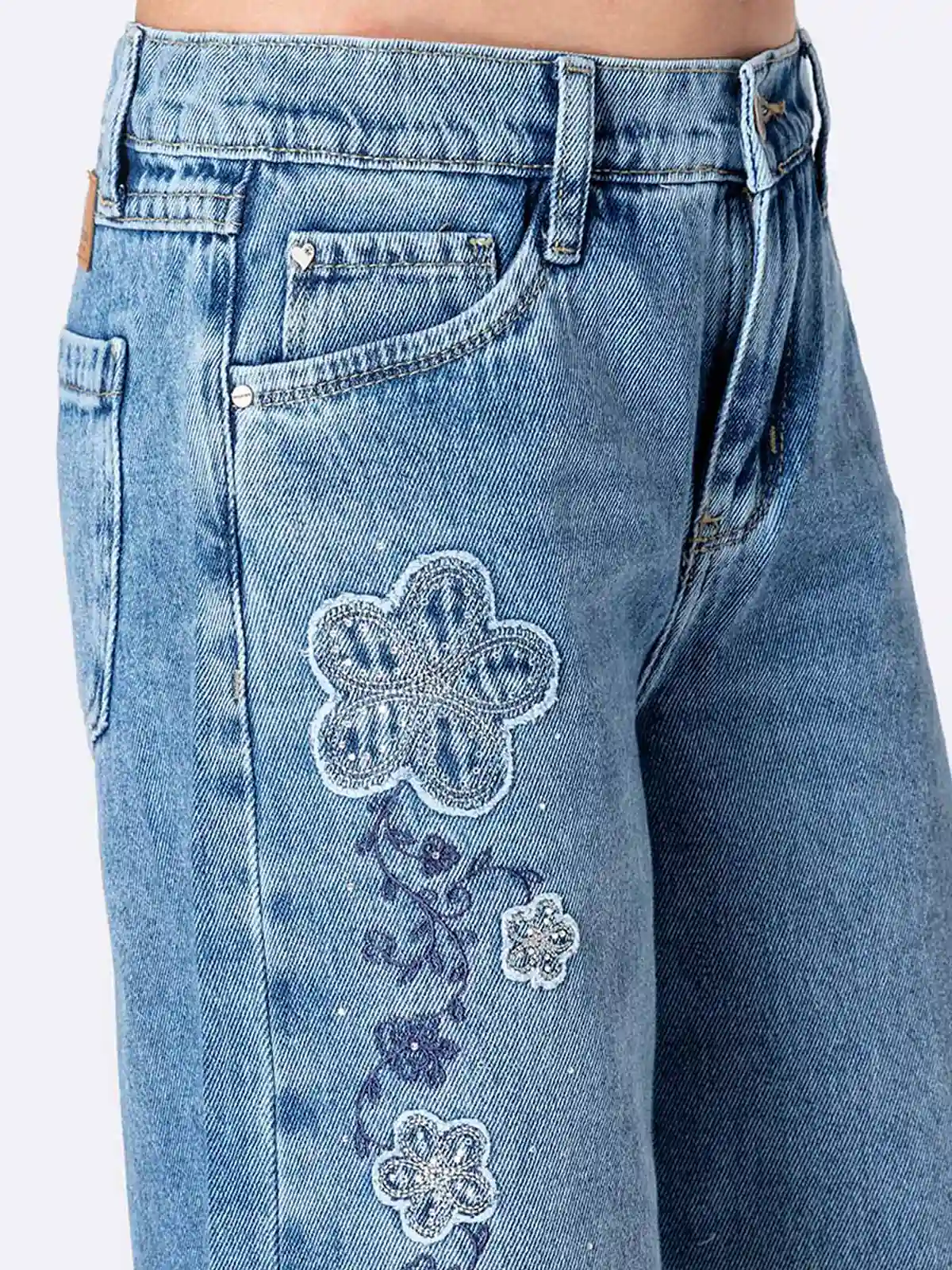 JEAN WIDE LEG FIT NIÑA PIONIER TERHEZA - 4