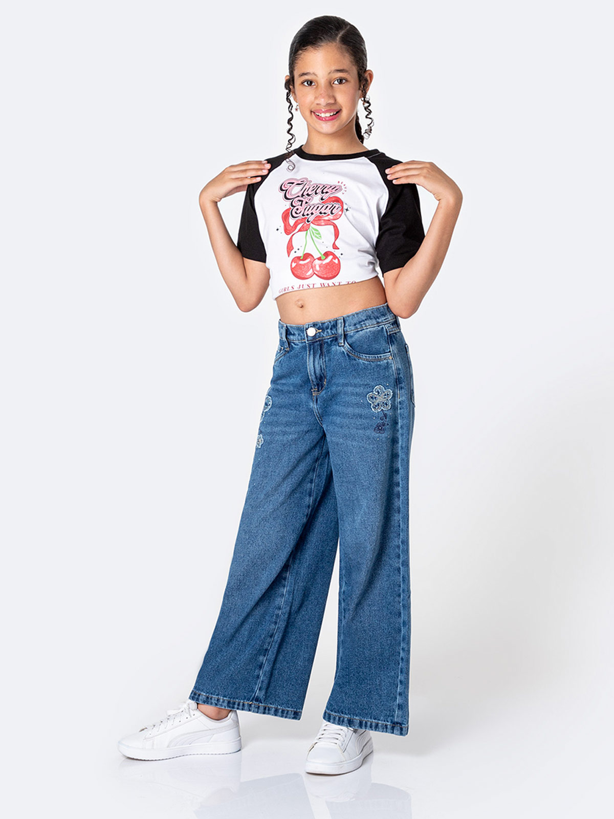 JEAN WIDE LEG FIT NIÑA PIONIER TERHEZA - 1