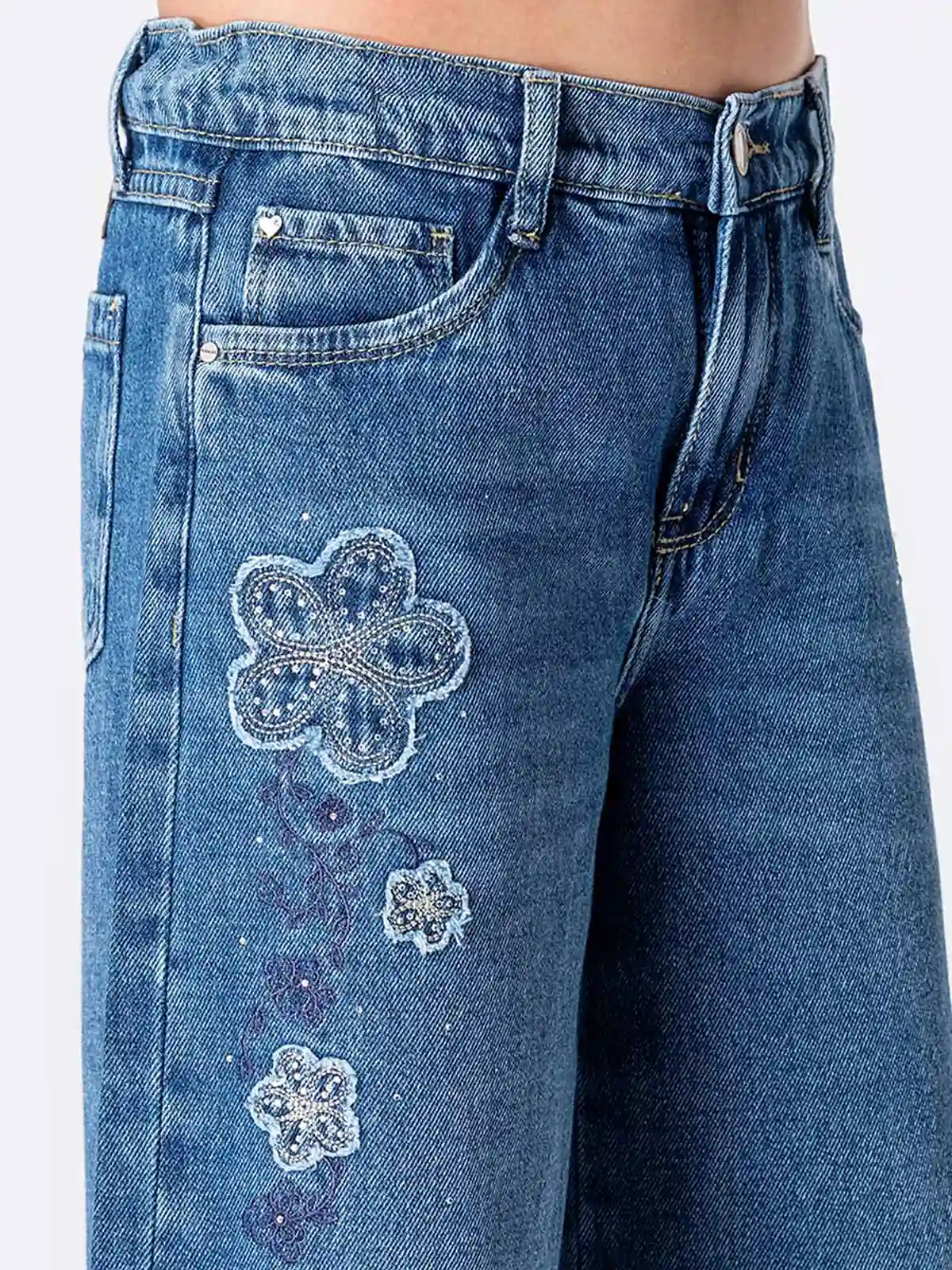 JEAN WIDE LEG FIT NIÑA PIONIER TERHEZA - 4