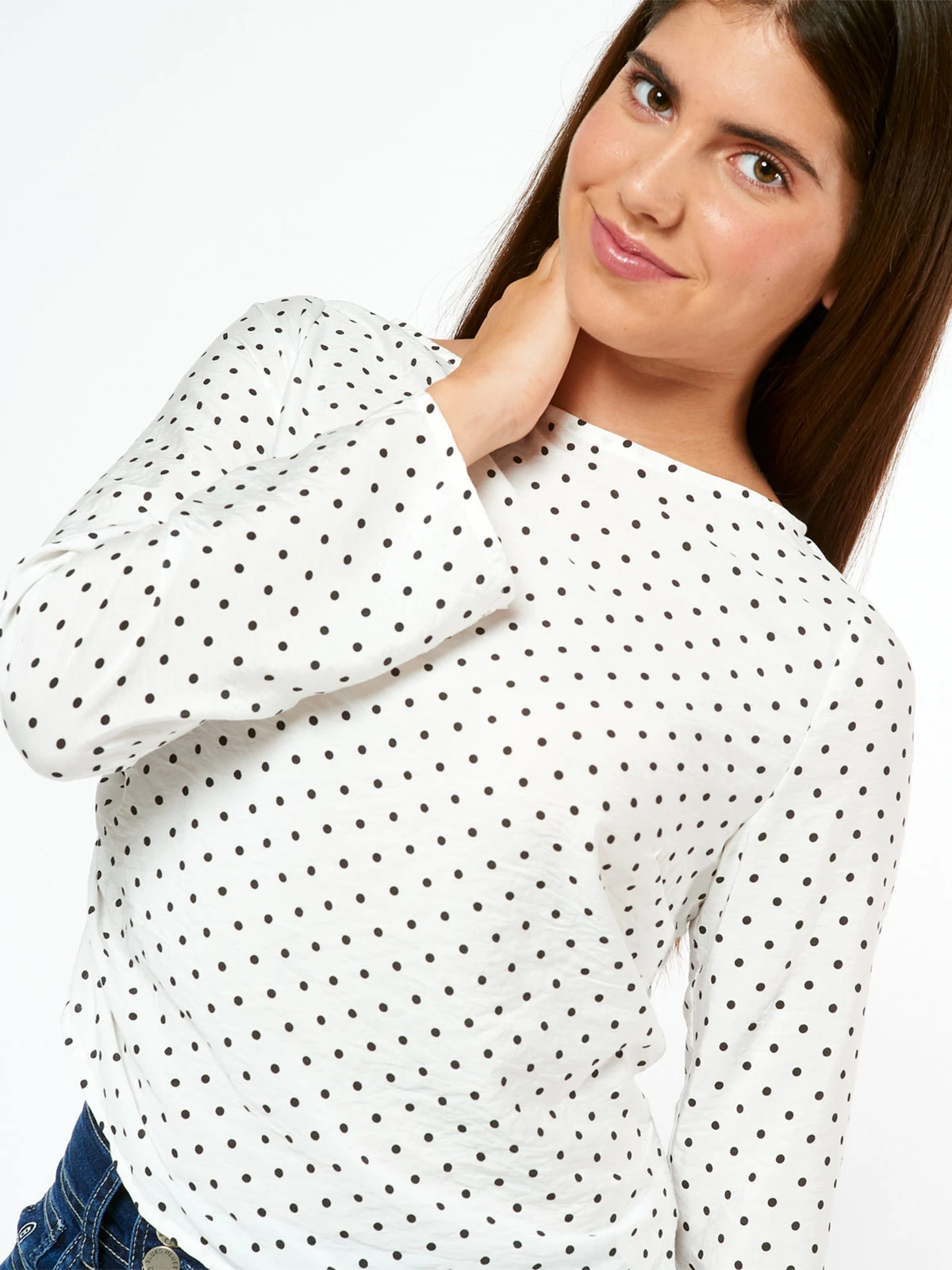 BLUSA MANGA LARGA NIÑA BLUES BY MILK FLEUR - 4