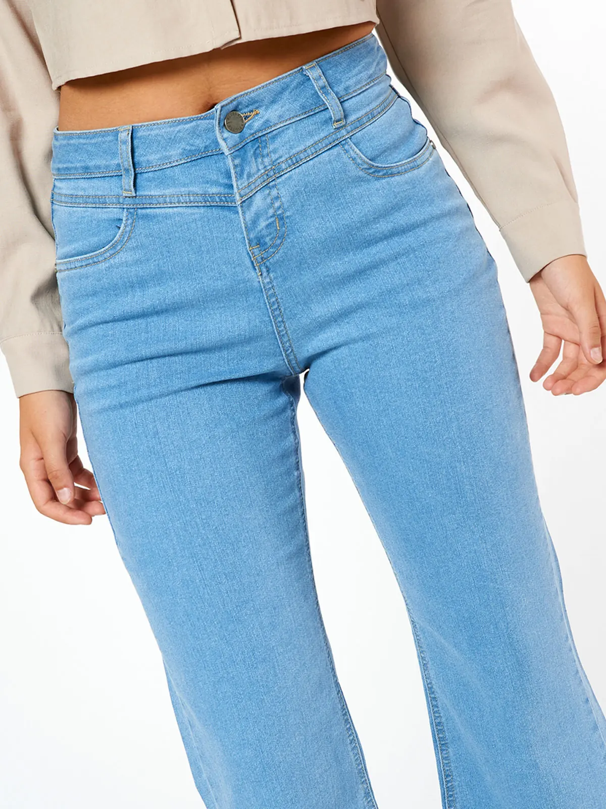 JEAN FLARE NIÑA BLUES BY MILK BLUSH - 4