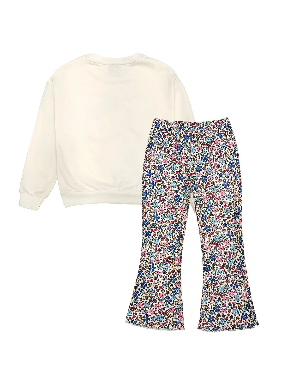 CONJUNTO NIÑA HELLO KITTY FLOWERS - 2