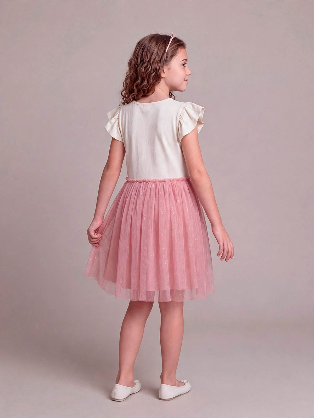 VESTIDO CORTO ALGODÓN NIÑA HARVEST - 2