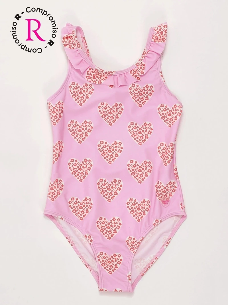 ROPA DE BAÑO NIÑA HARVEST BÁSICO - 1