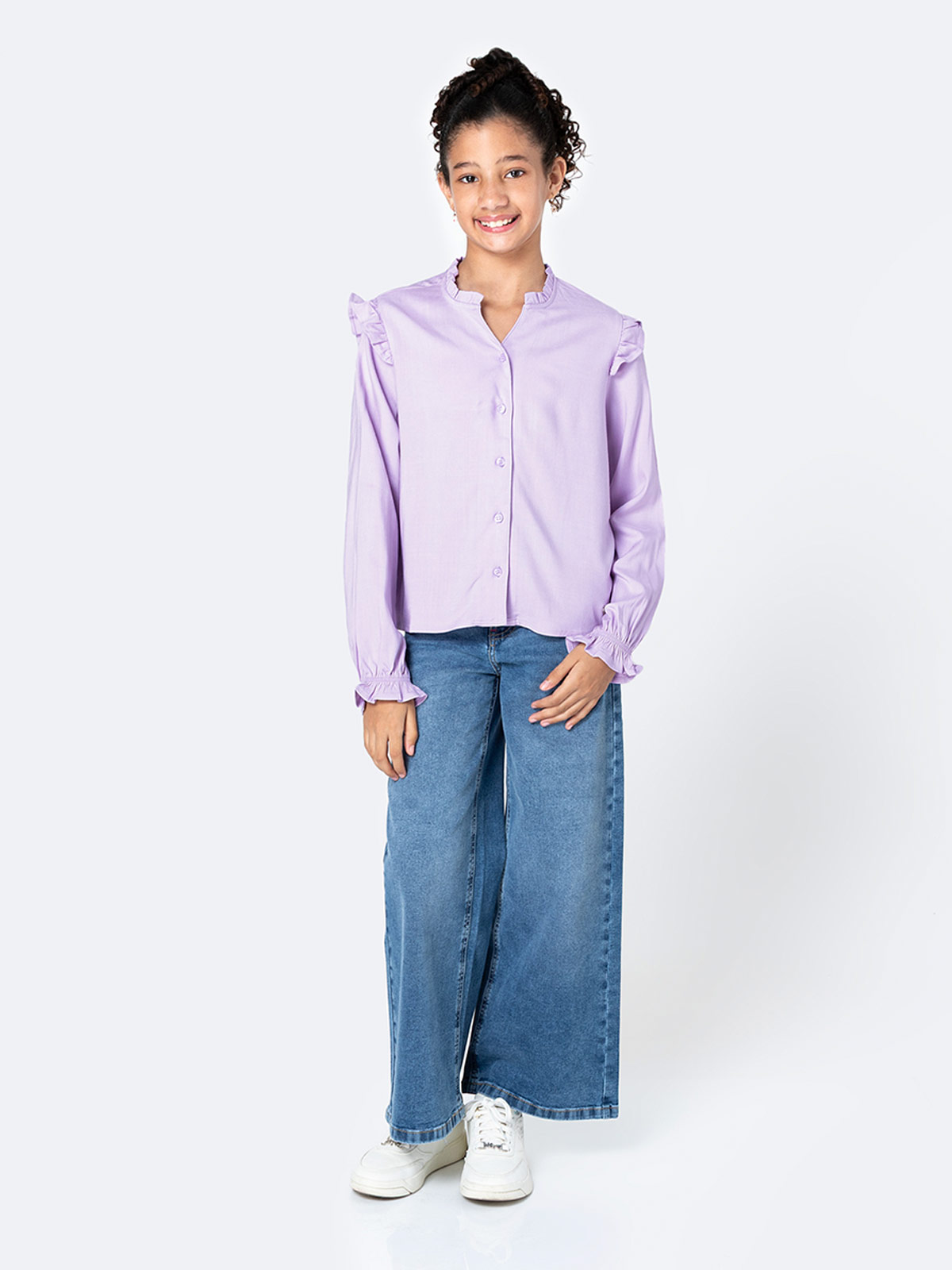 BLUSA MANGA LARGA NIÑA PIONIER JEZZIAH - 4