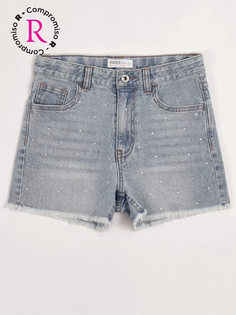 SHORT NIÑA ALGODÓN INDEX TEEN - 1
