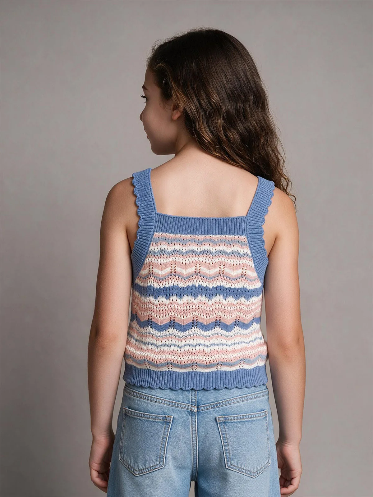 POLO SIN MANGAS NIÑA ALGODÓN HARVEST - 2
