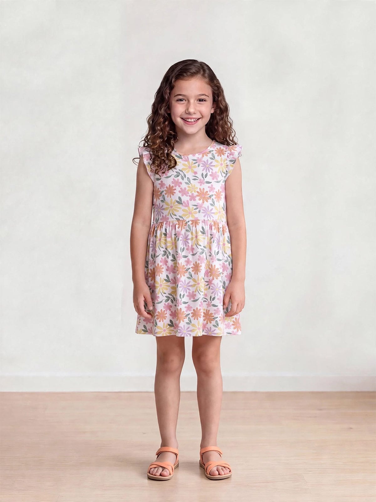VESTIDO ALGODÓN NIÑA HARVEST - 1
