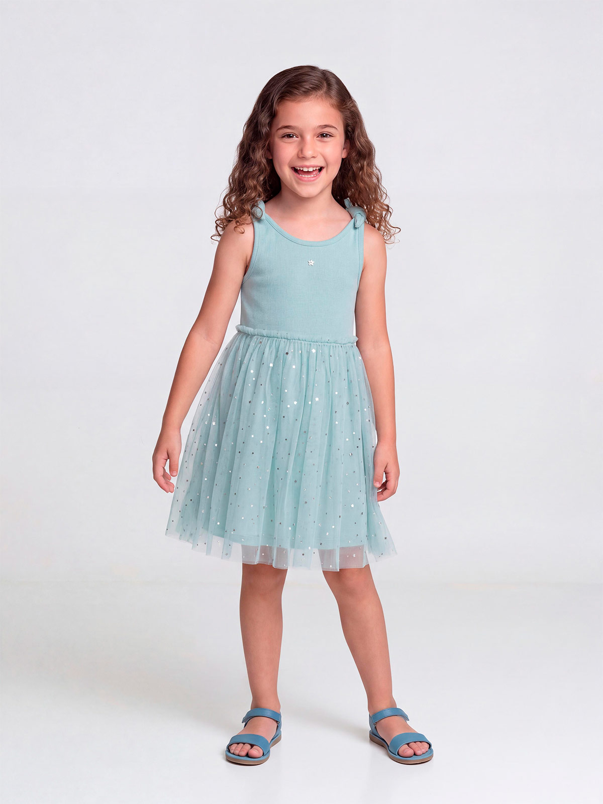 VESTIDO ALGODÓN NIÑA HARVEST - 1