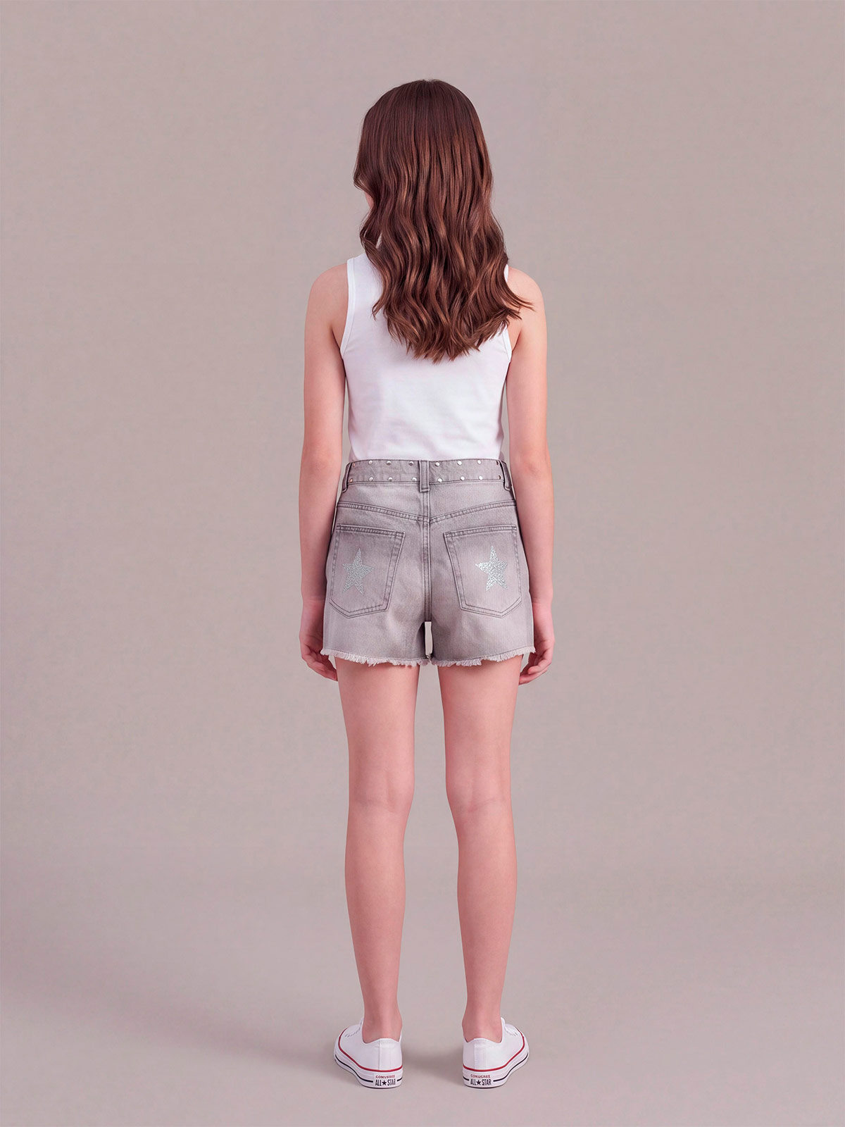 SHORT NIÑA ALGODÓN INDEX TEEN - 2