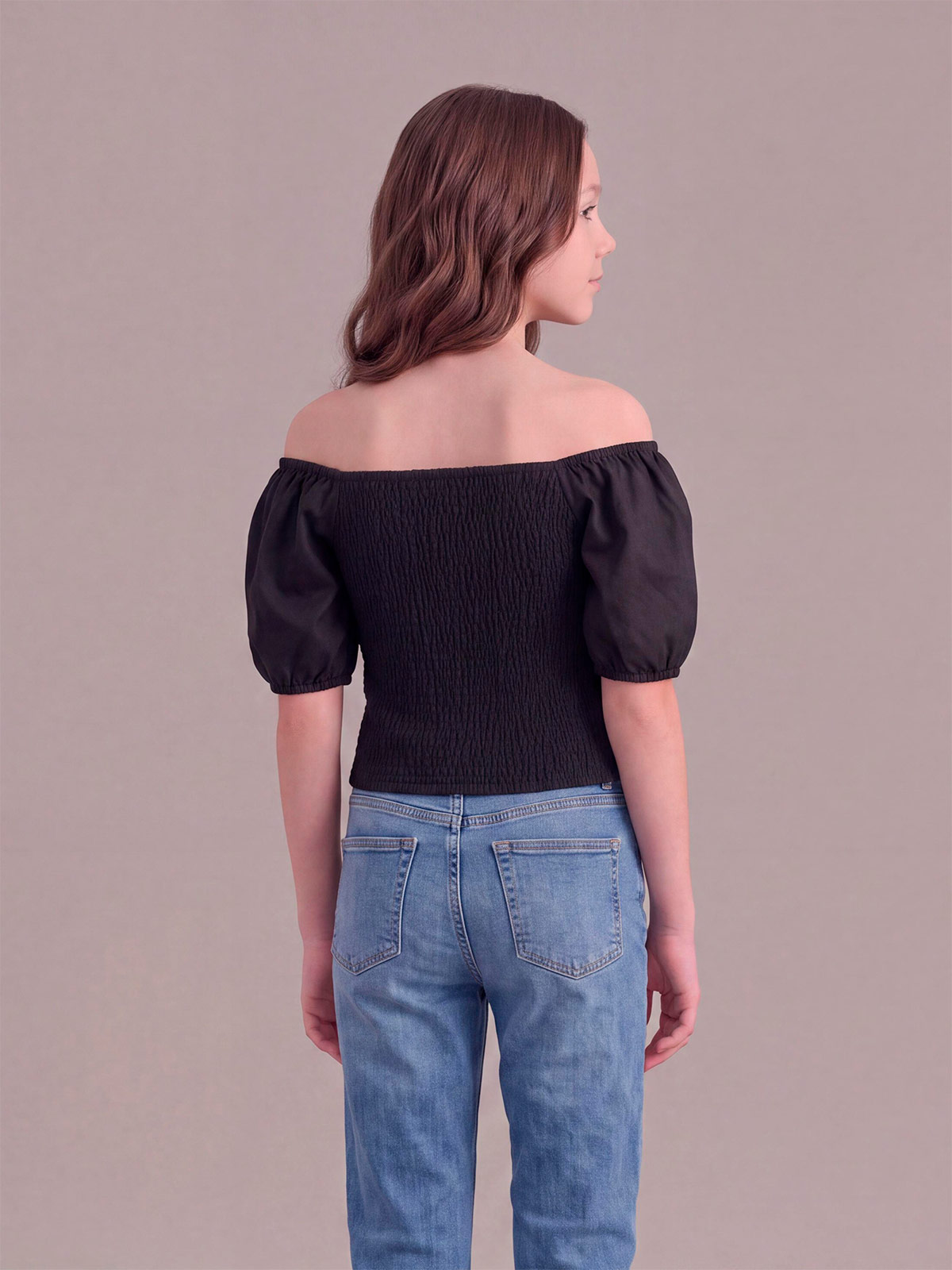 BLUSA MANGA CORTA ALGODÓN NIÑA INDEX - 2