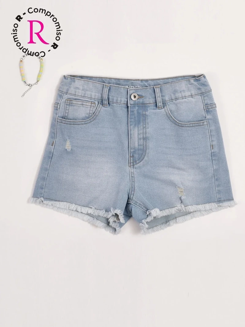 SHORT NIÑA ALGODÓN INDEX TEEN - 1