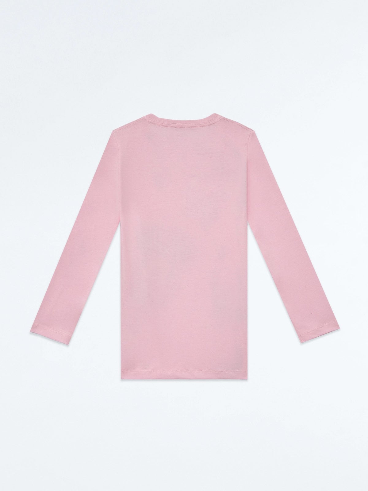 POLO MANGA LARGA ALGODÓN NIÑA MINNIE MOUSE ROSADO BÁSICO - 2
