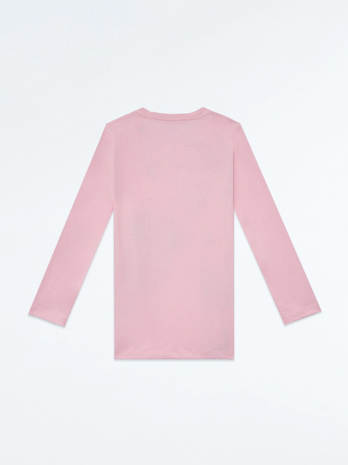 POLO MANGA LARGA ALGODÓN NIÑA MINNIE MOUSE ROSADO BÁSICO - 2