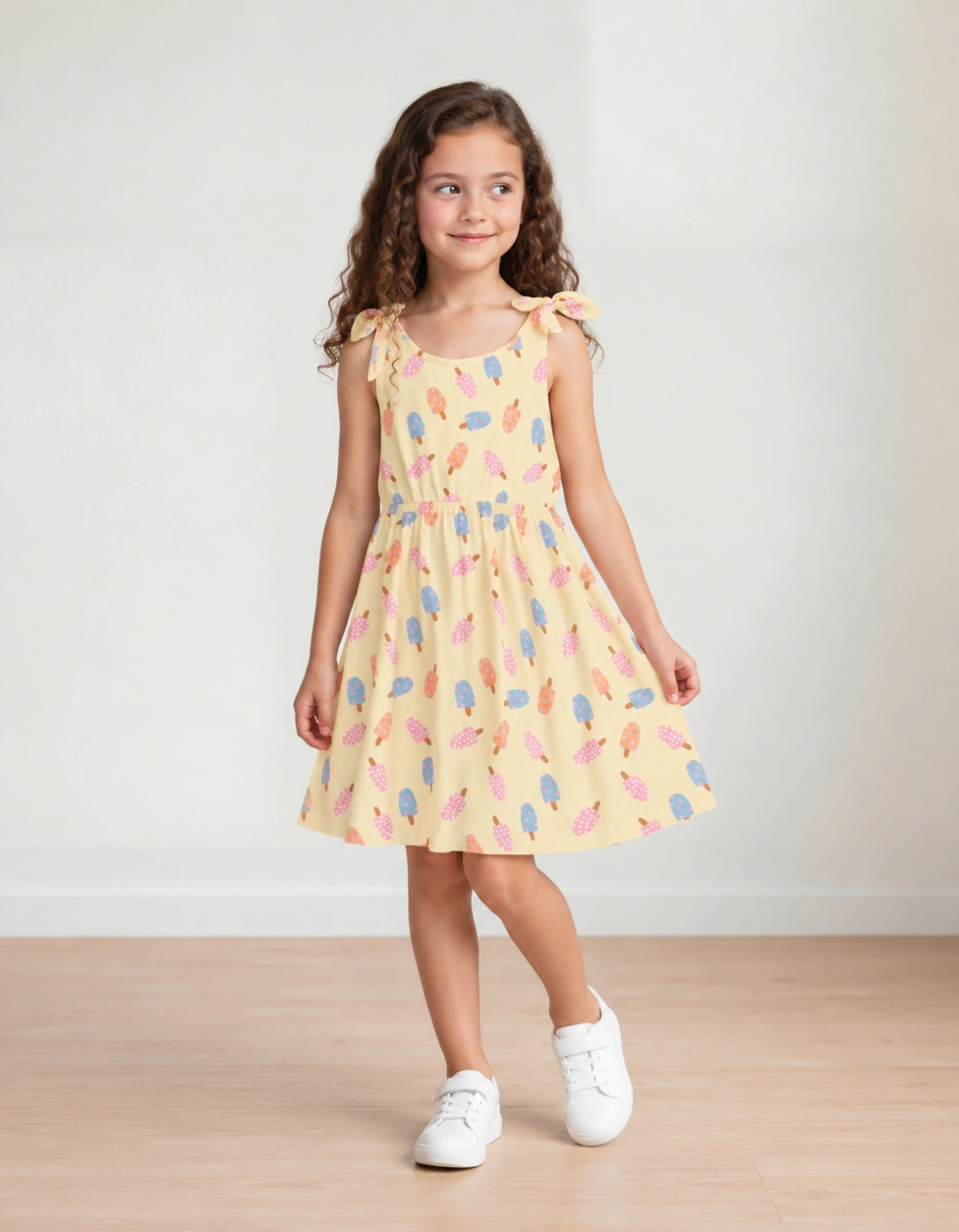 VESTIDO ALGODÓN NIÑA HARVEST - 1