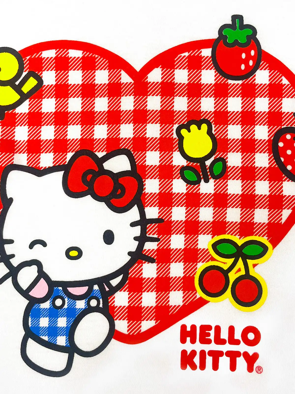 POLO MANGA LARGA ALGODÓN NIÑA HELLO KITTY BLANCO PICNIC - 3