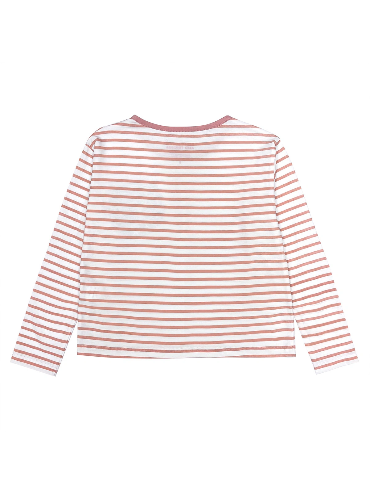 POLO MANGA LARGA ALGODÓN NIÑA HELLO KITTY ROSADO STRIPES FRIENDS - 2