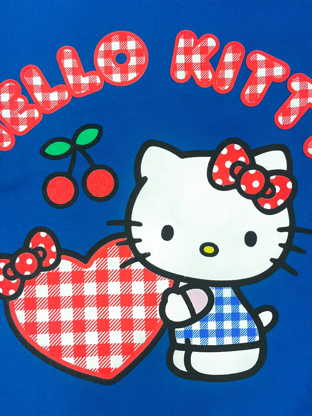 POLERA ALGODÓN NIÑA HELLO KITTY AZUL PICNIC - 3