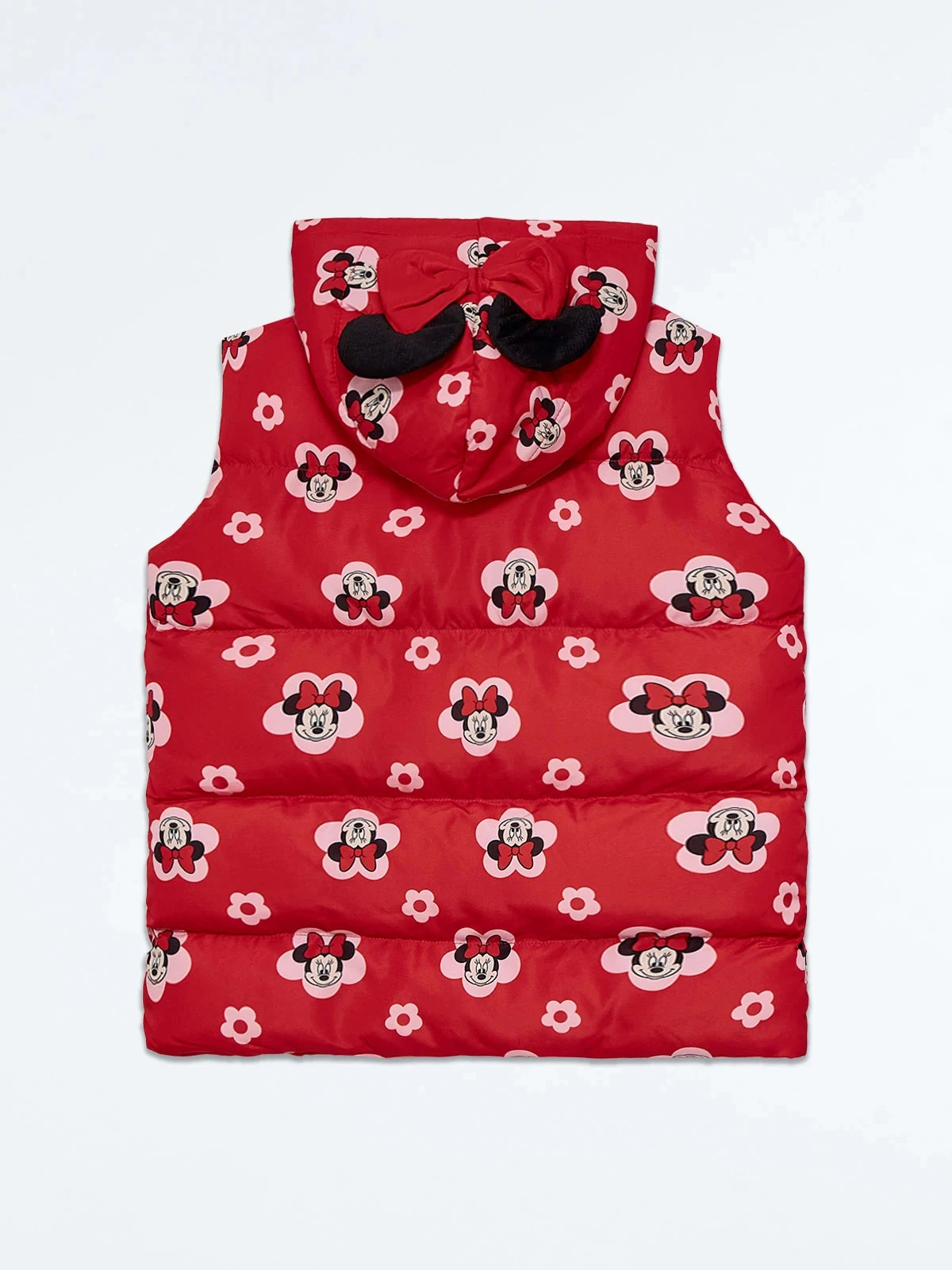 CHALECO MANGA LARGA ALGODÓN NIÑA MINNIE MOUSE ROJO BÁSICO - 2