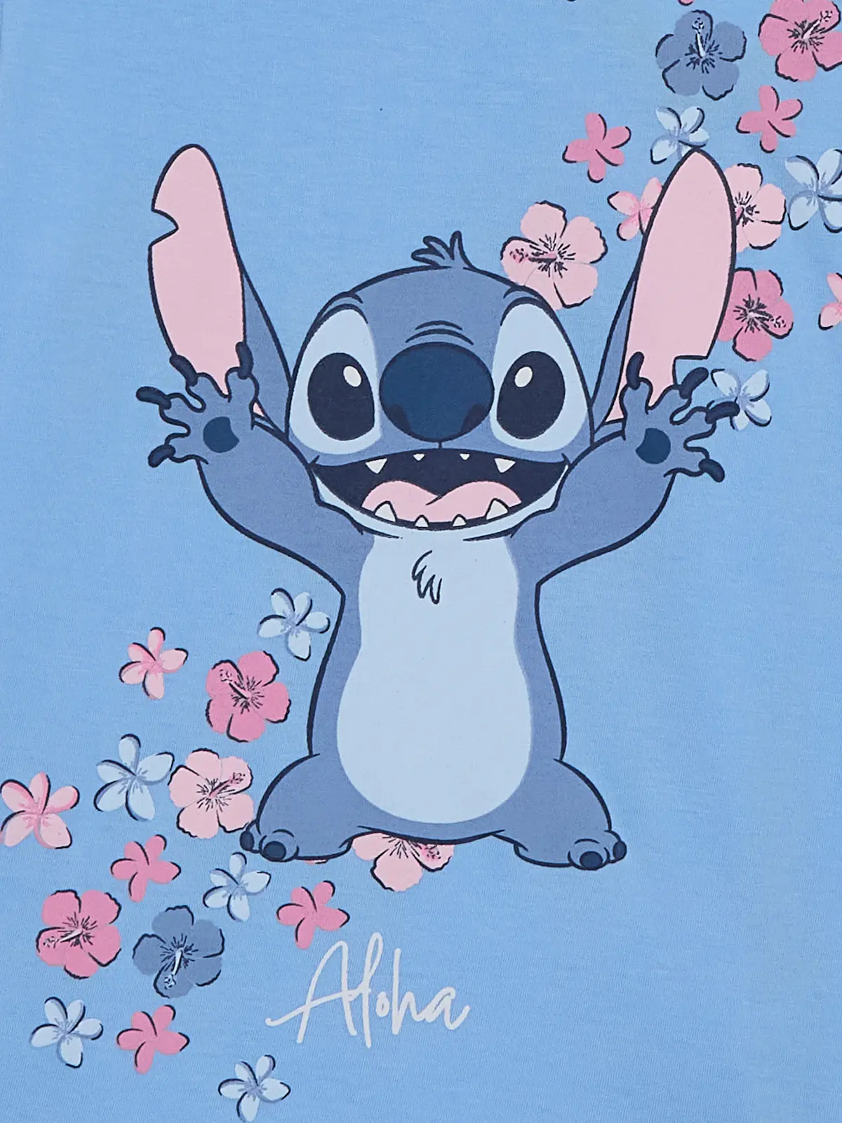 POLO ALGODÓN NIÑA LILO & STITCH CELESTE - 3