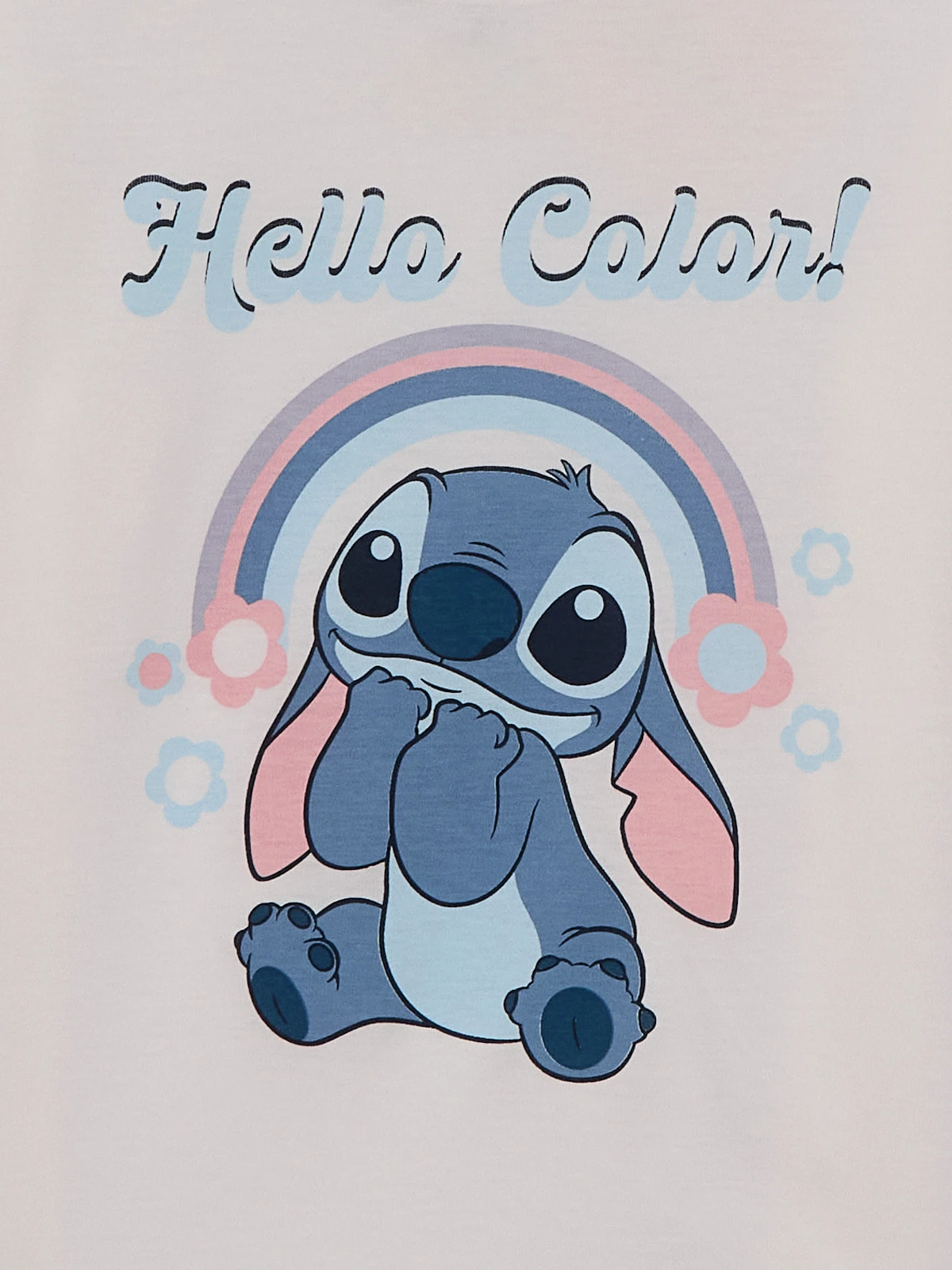 POLO MANGA LARGA ALGODÓN NIÑA LILO & STITCH MARFIL - 3