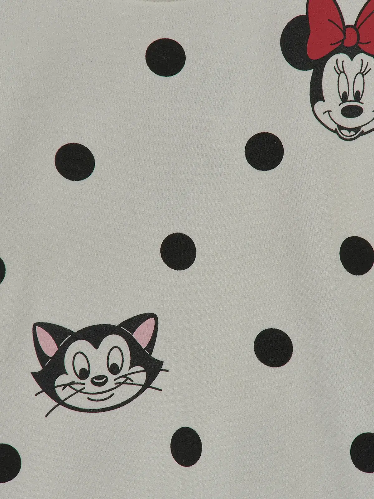 POLERA ALGODÓN NIÑA MINNIE MOUSE MARFIL - 3