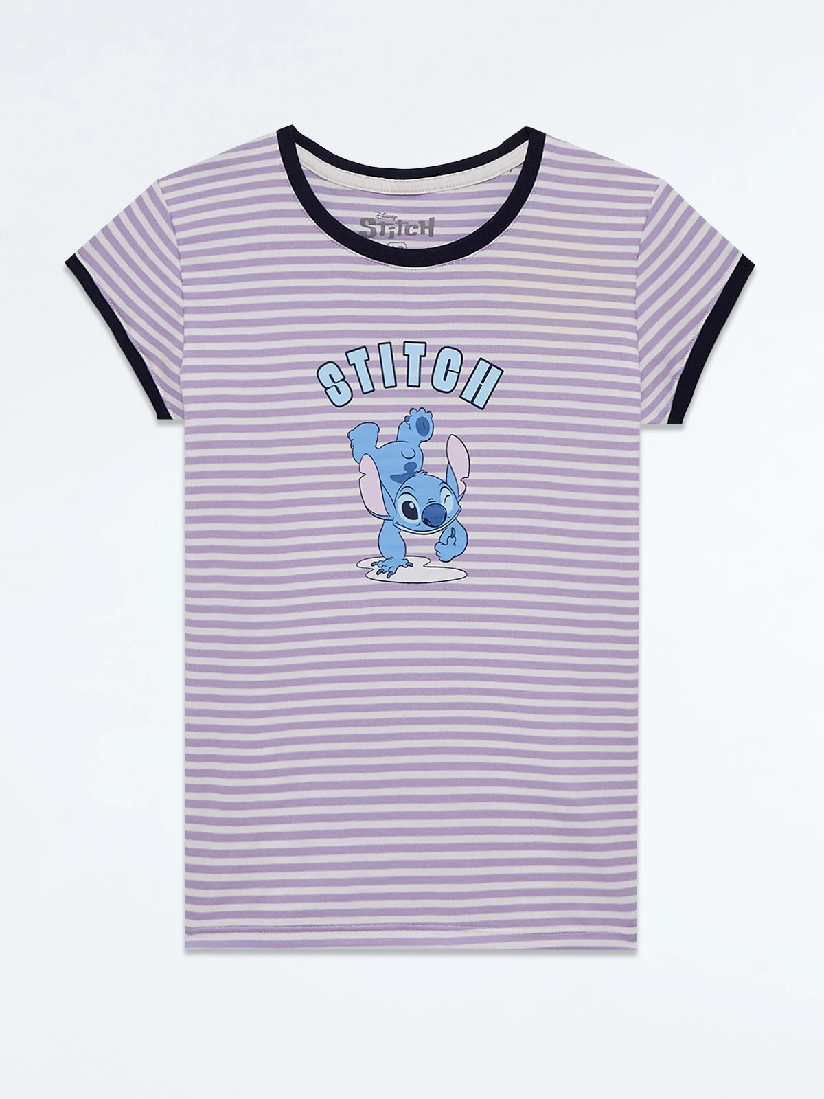 POLO MANGA CORTA ALGODÓN NIÑA LILO & STITCH BLANCO - 1
