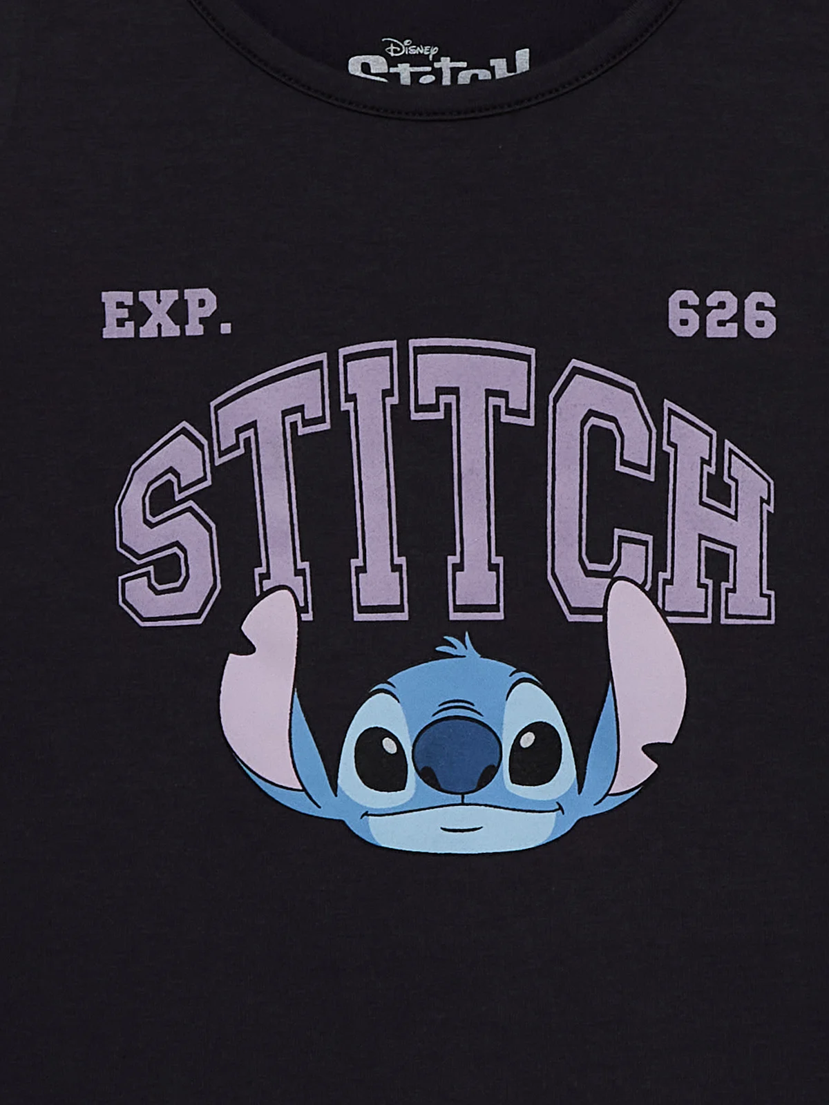 POLO CROP MANGA LARGA NIÑA LILO & STITCH GRIS - 3