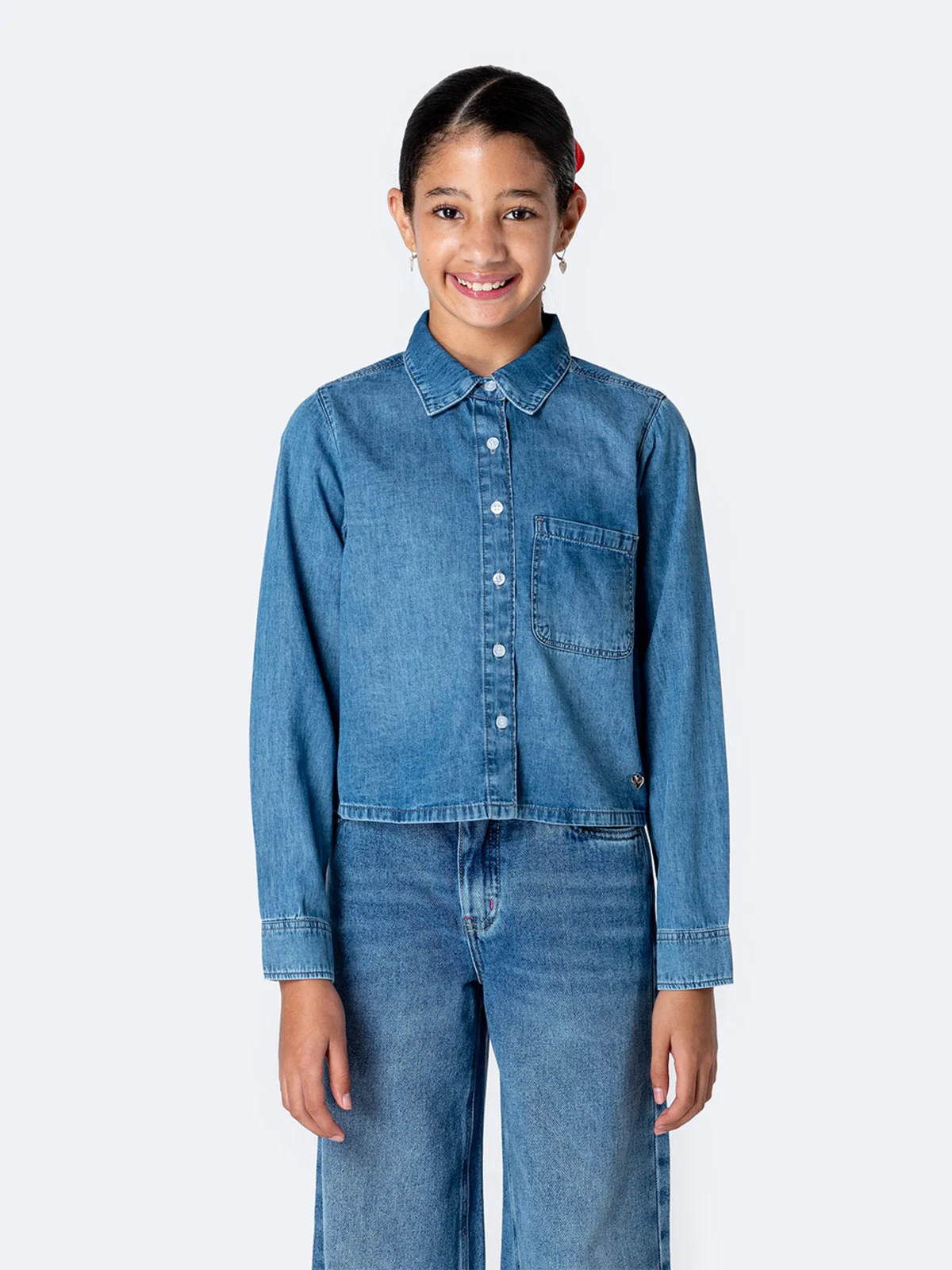 BLUSA MANGA LARGA NIÑA PIONIER GHEMAL - 1