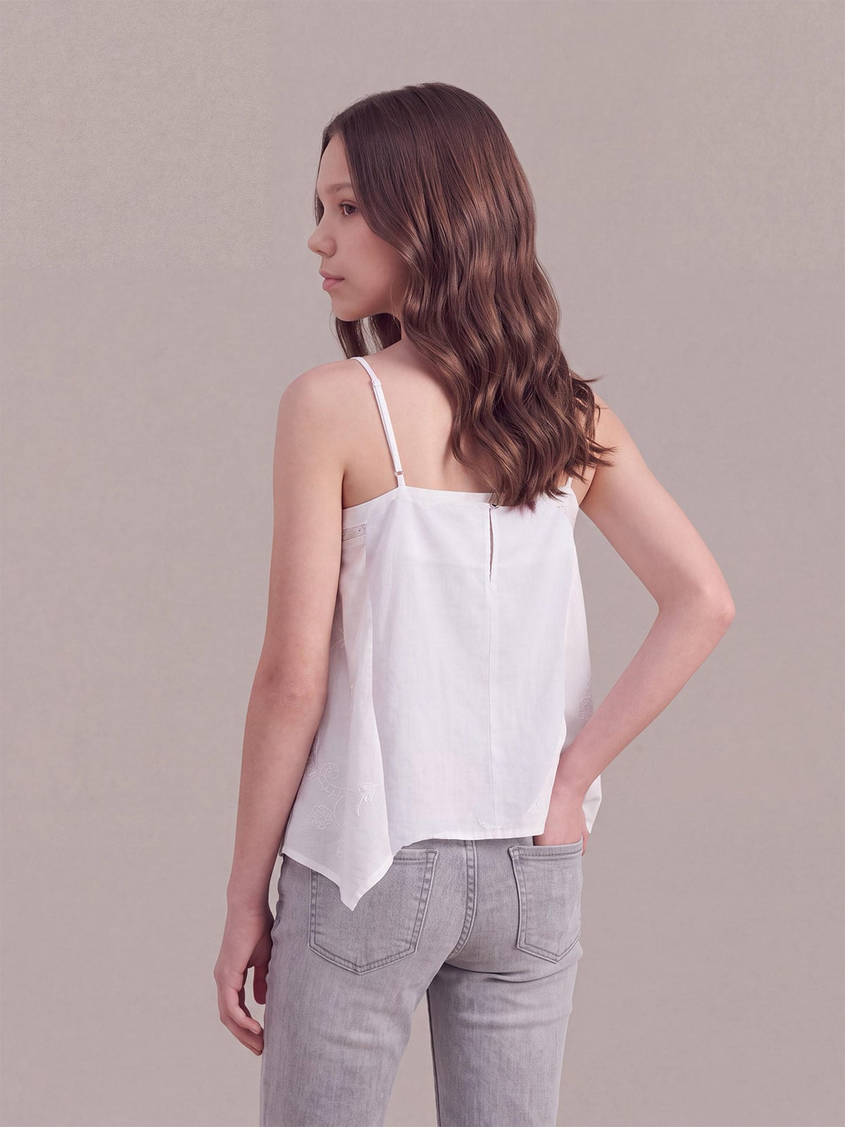 BLUSA SIN MANGAS ALGODÓN NIÑA INDEX - 2