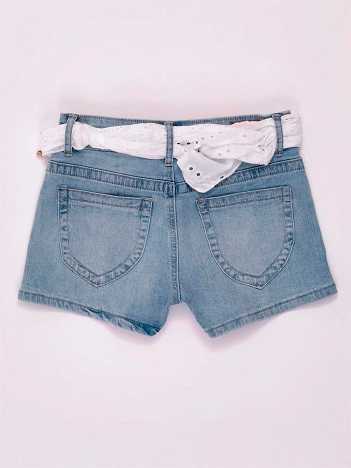 SHORT NIÑA DENIM ALGODÓN INDEX TEEN - 4