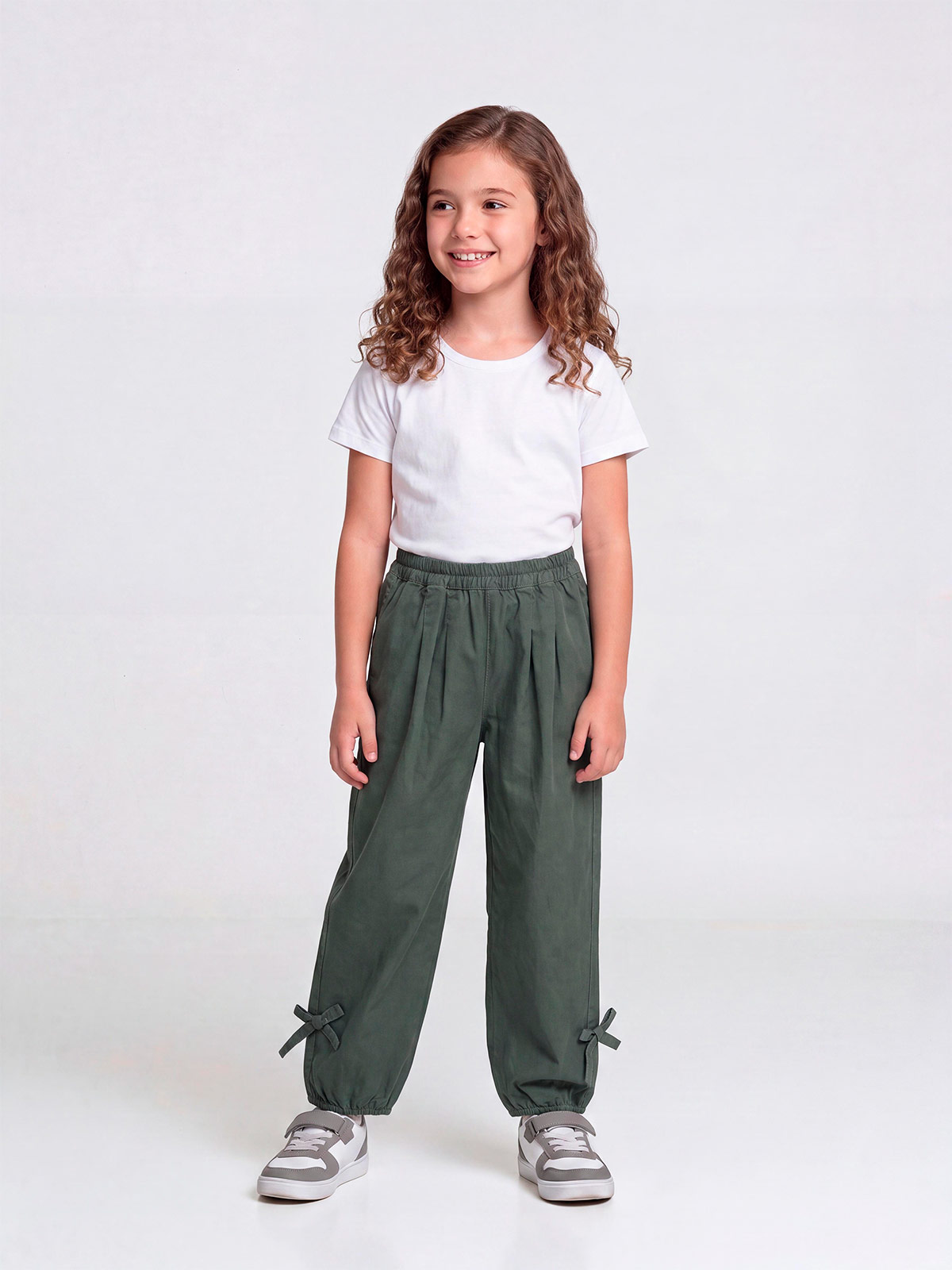 PANTALÓN ALGODÓN NIÑA HARVEST - 1
