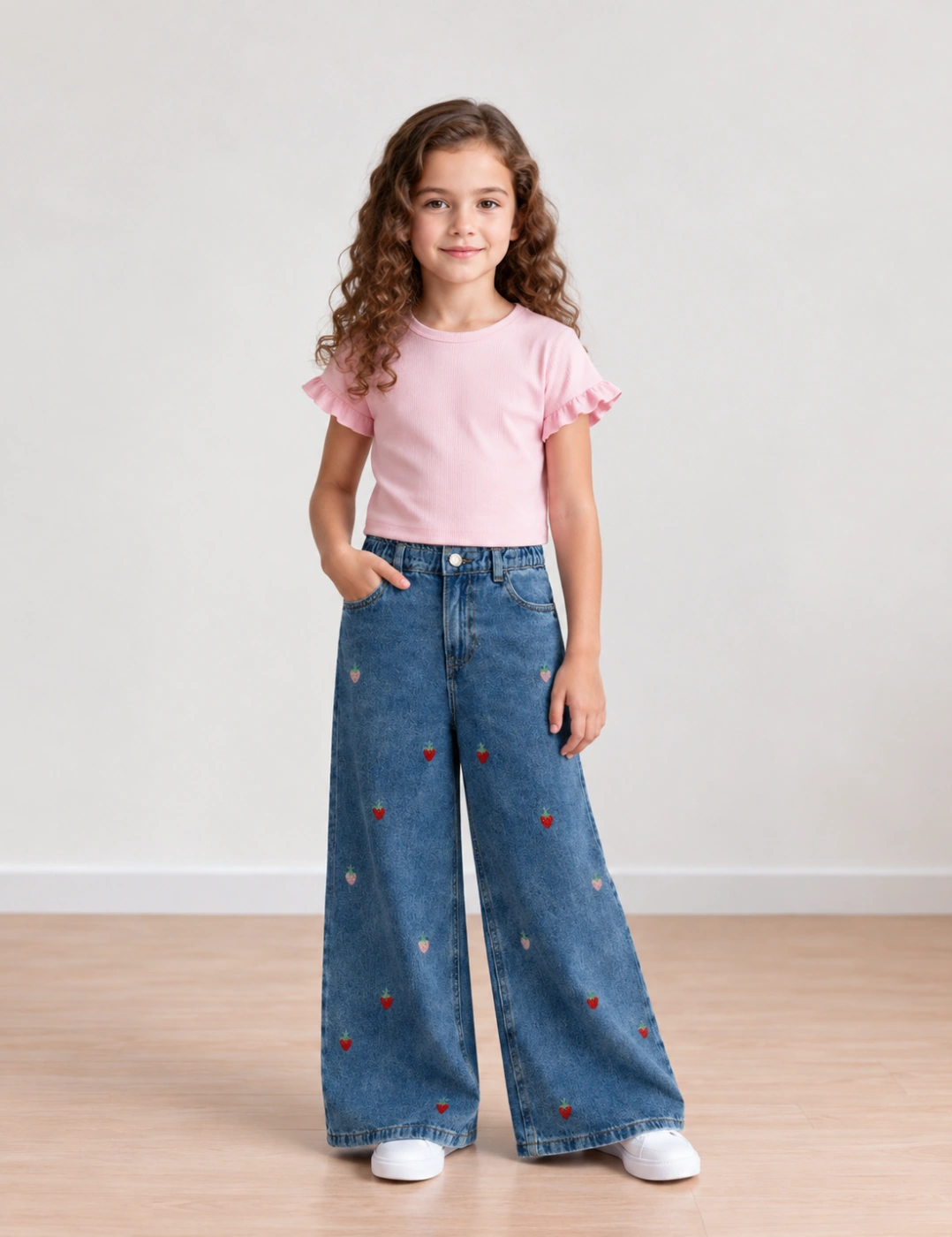JEANS ALGODÓN NIÑA HARVEST - 1