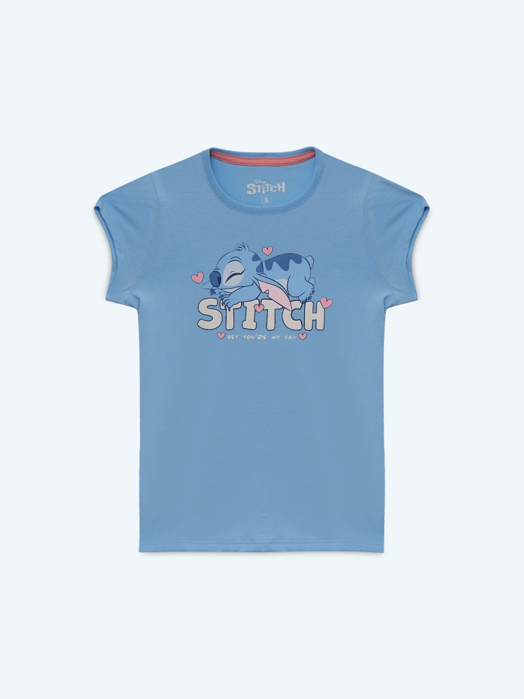 POLO MANGA CORTA NIÑA STITCH SLEEPY - 1