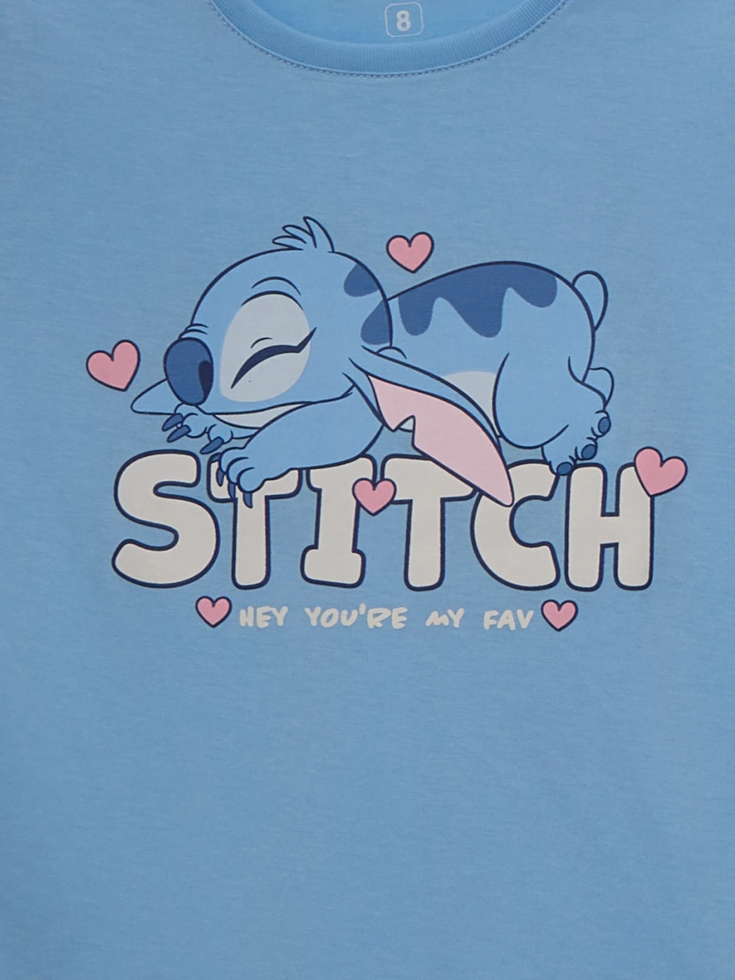 POLO MANGA CORTA NIÑA STITCH SLEEPY - 3