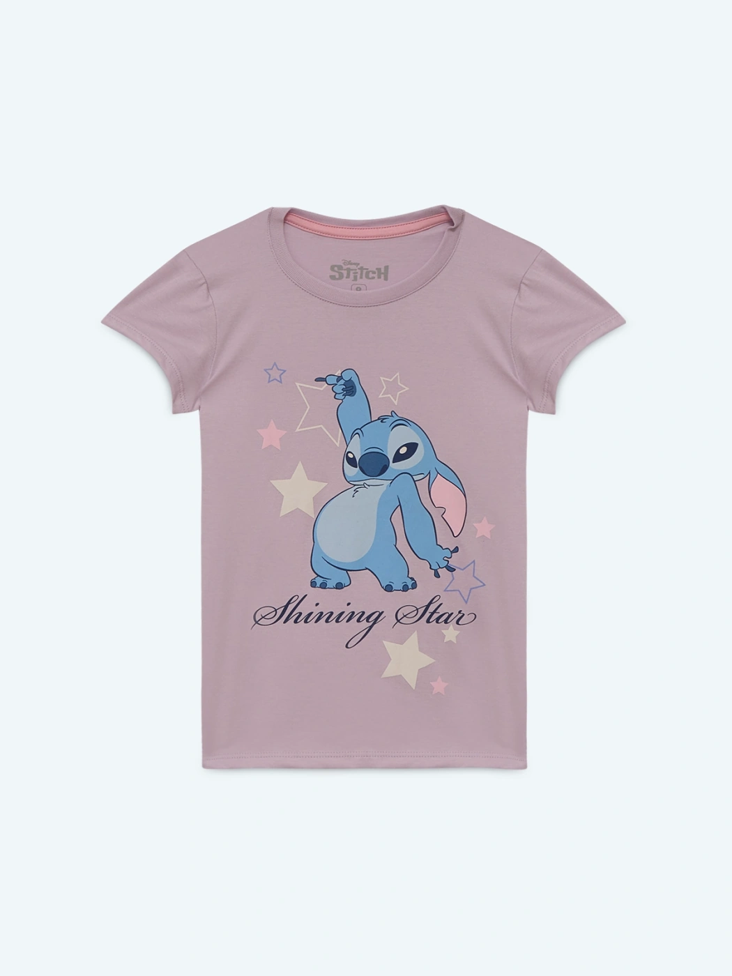 POLO MANGA CORTA NIÑA STITCH STAR - 1