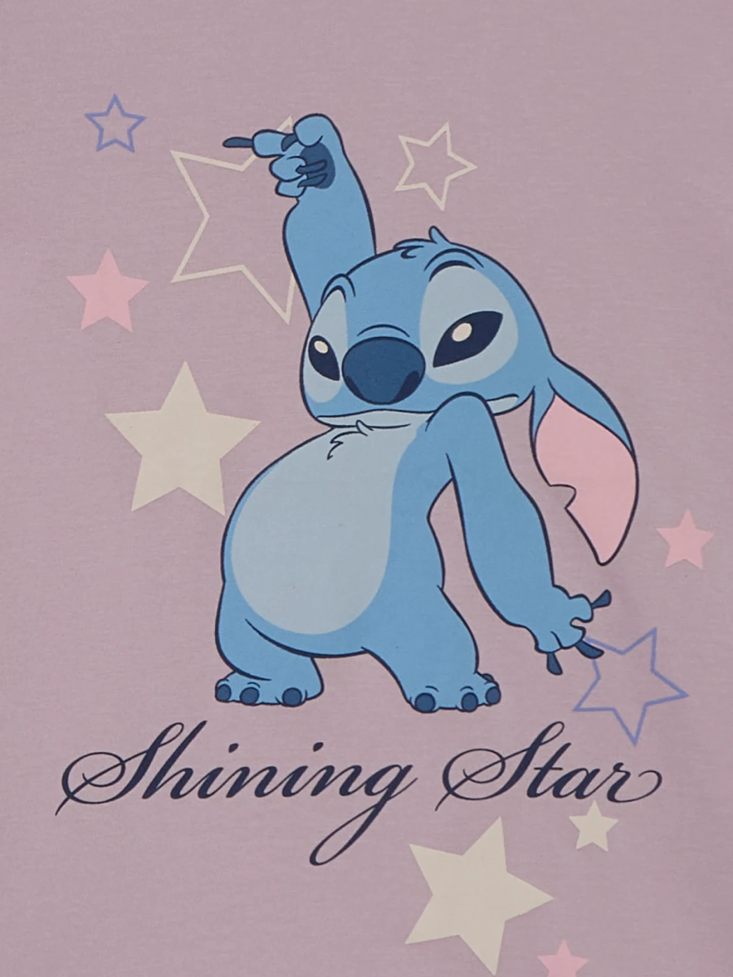 POLO MANGA CORTA NIÑA STITCH STAR - 3