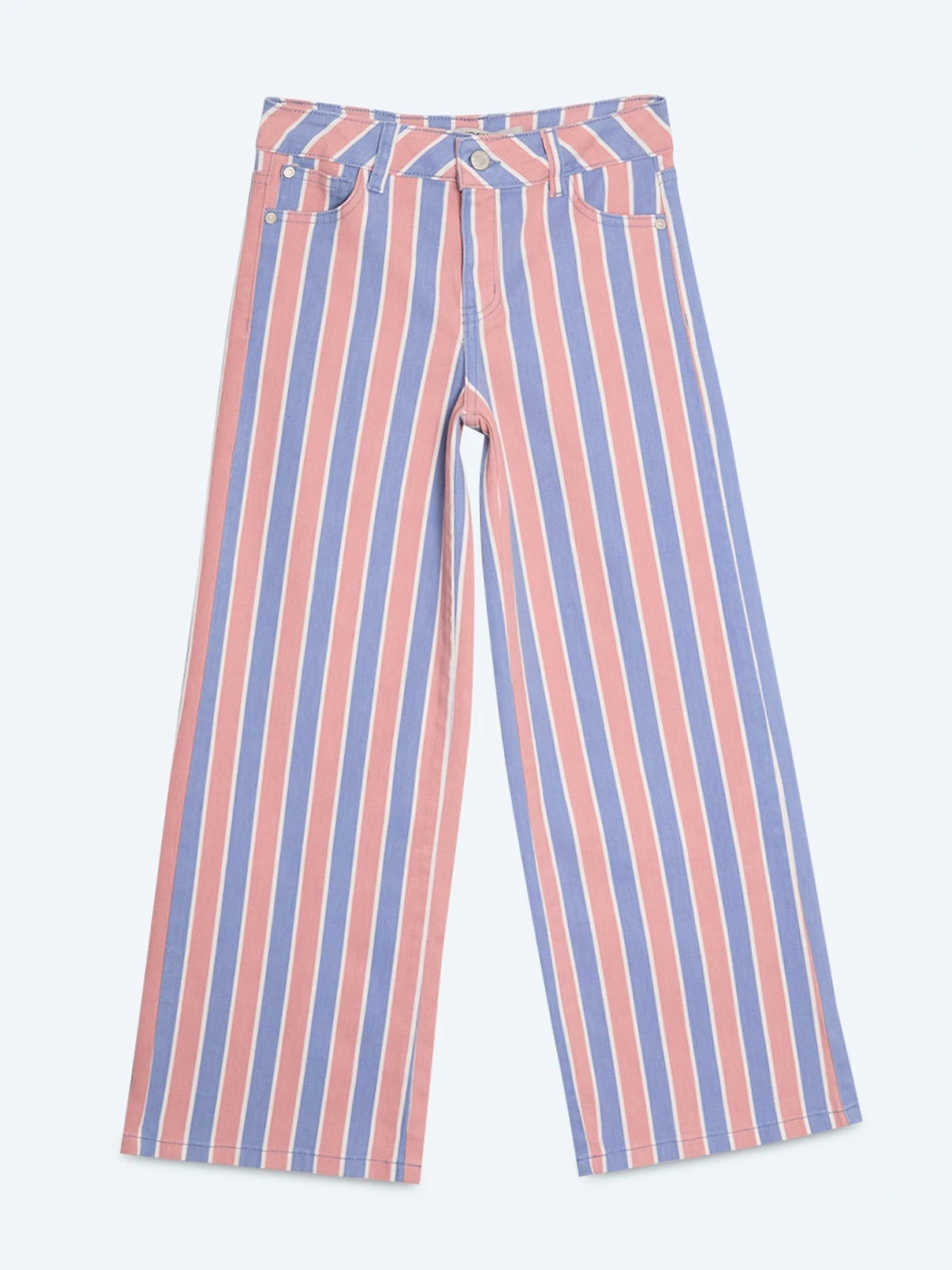 JEANS ALGODÓN NIÑA INDEX RAYAS - 1