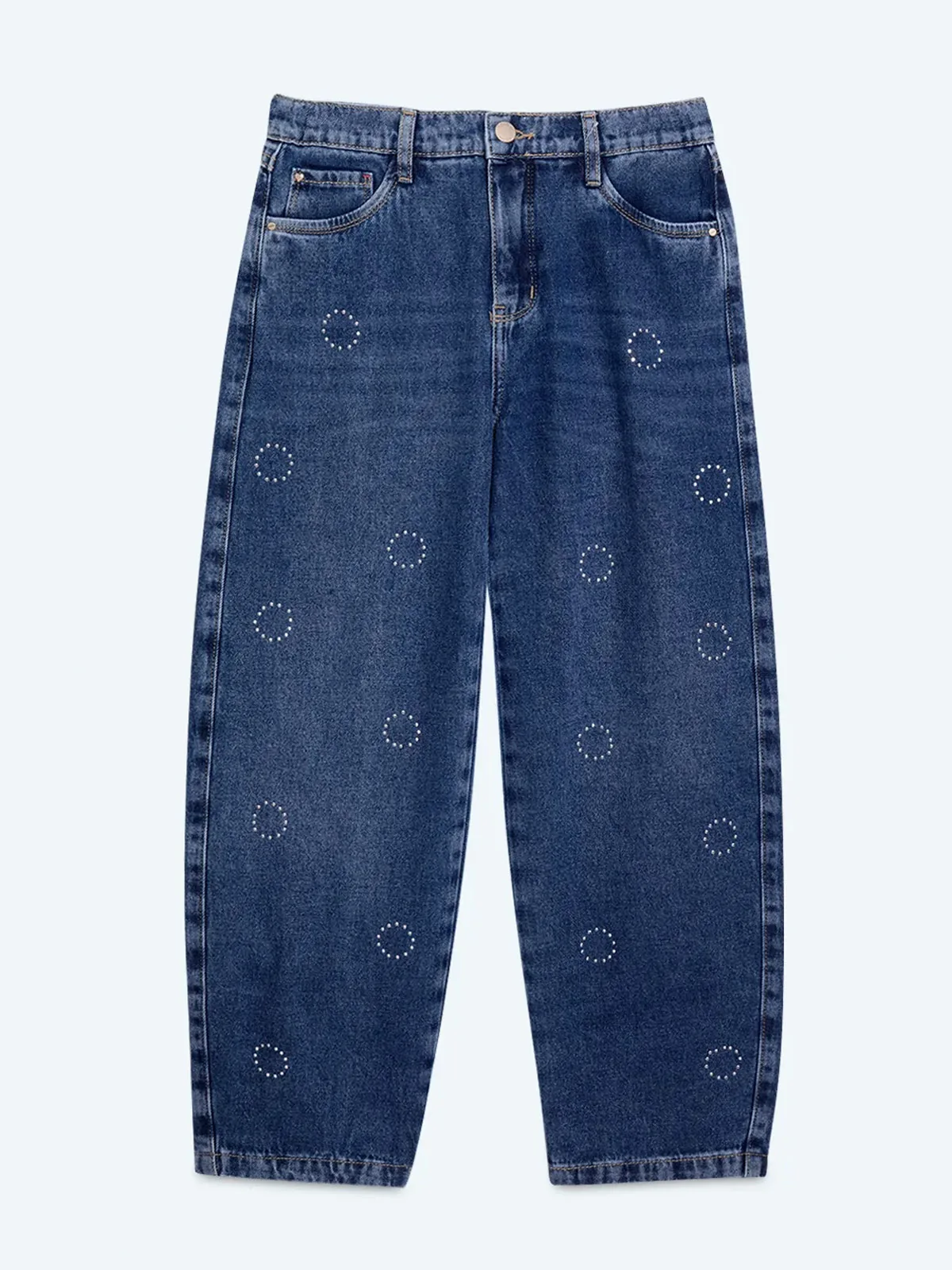 JEAN WIDELEG DENIM NIÑA PIONIER LIAHH - 1