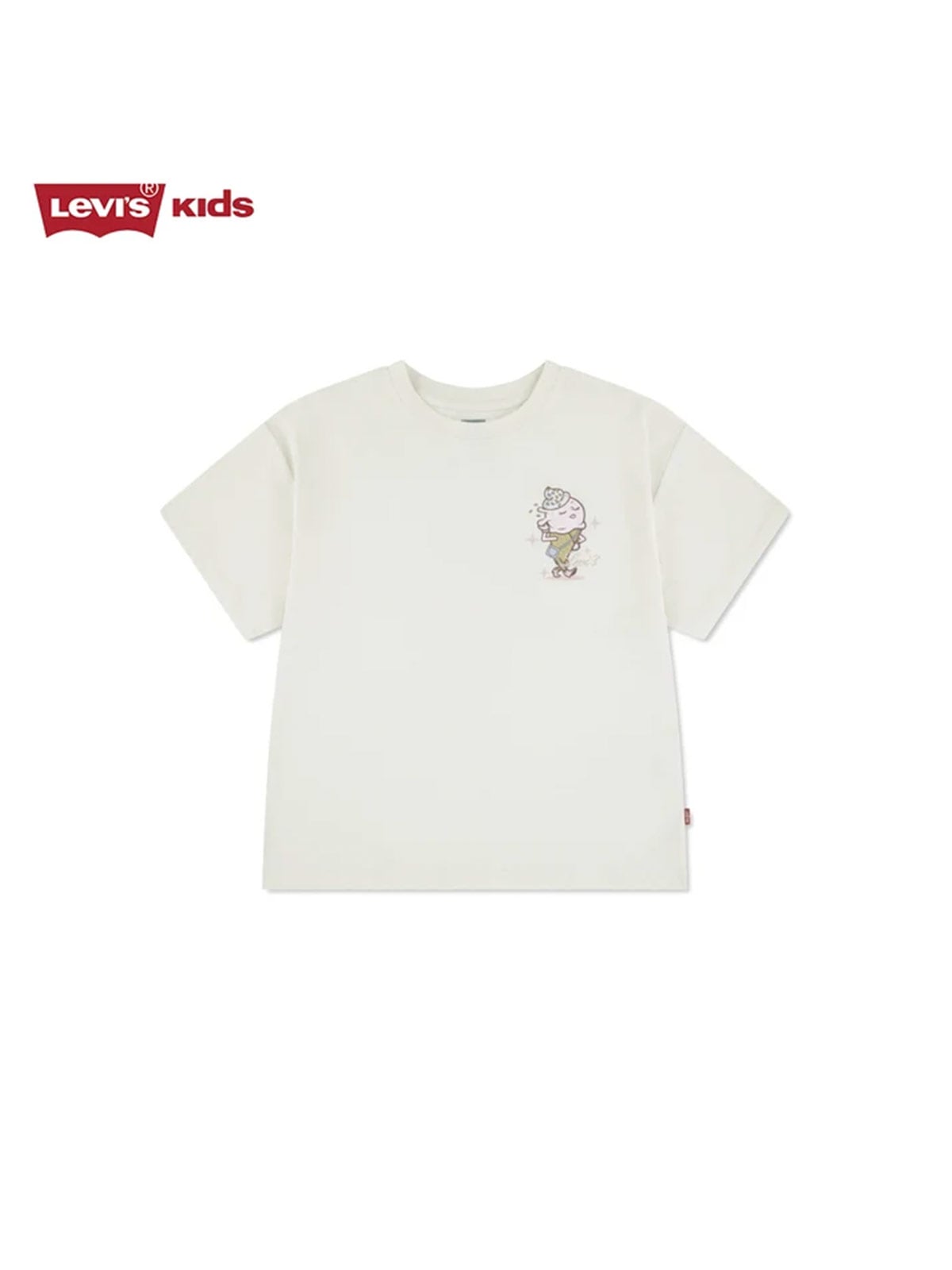 POLO MANGA CORTA NIÑA LEVI'S ALGODÓN BATWING - 1