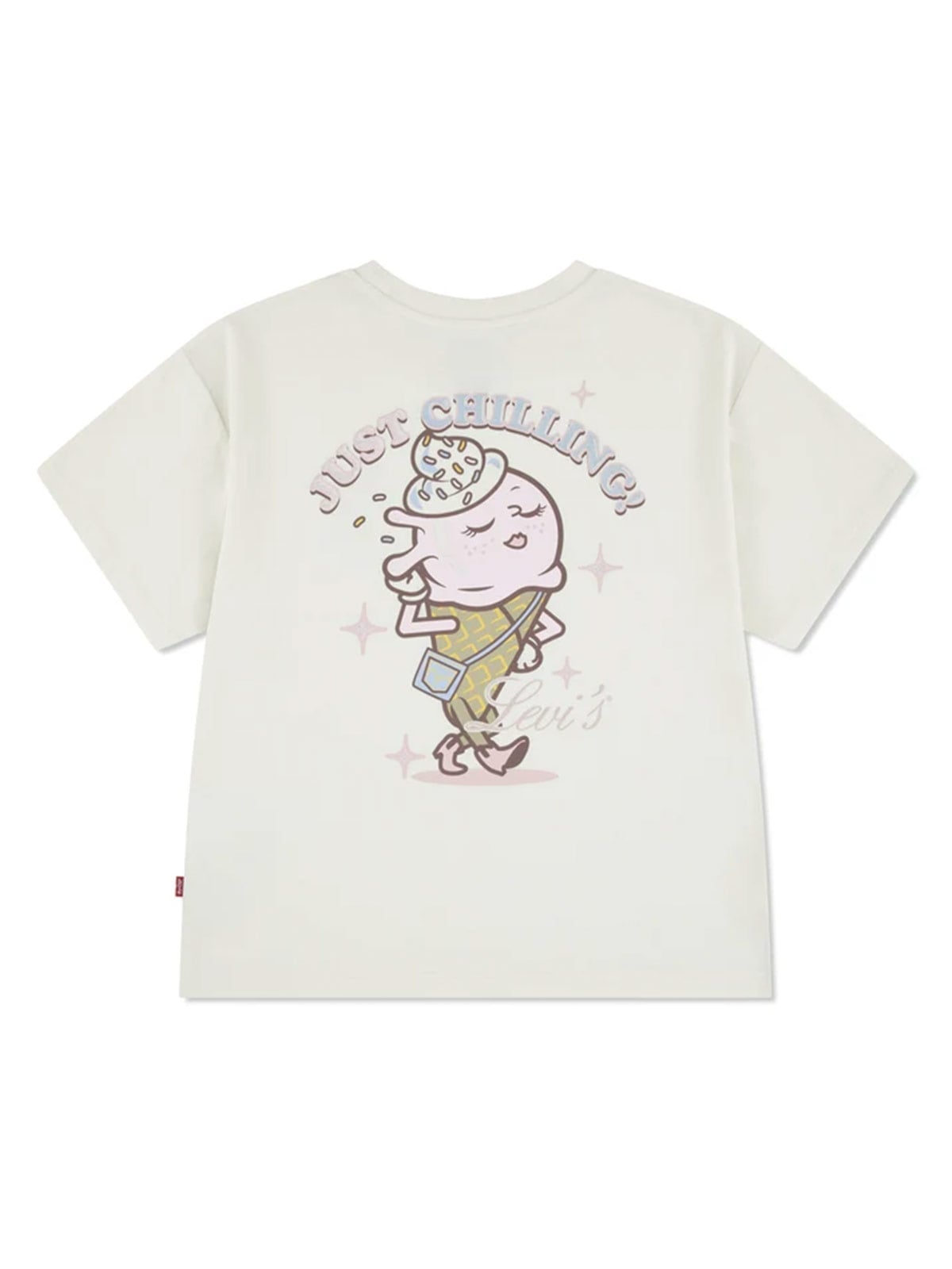 POLO MANGA CORTA NIÑA LEVI'S ALGODÓN BATWING - 2