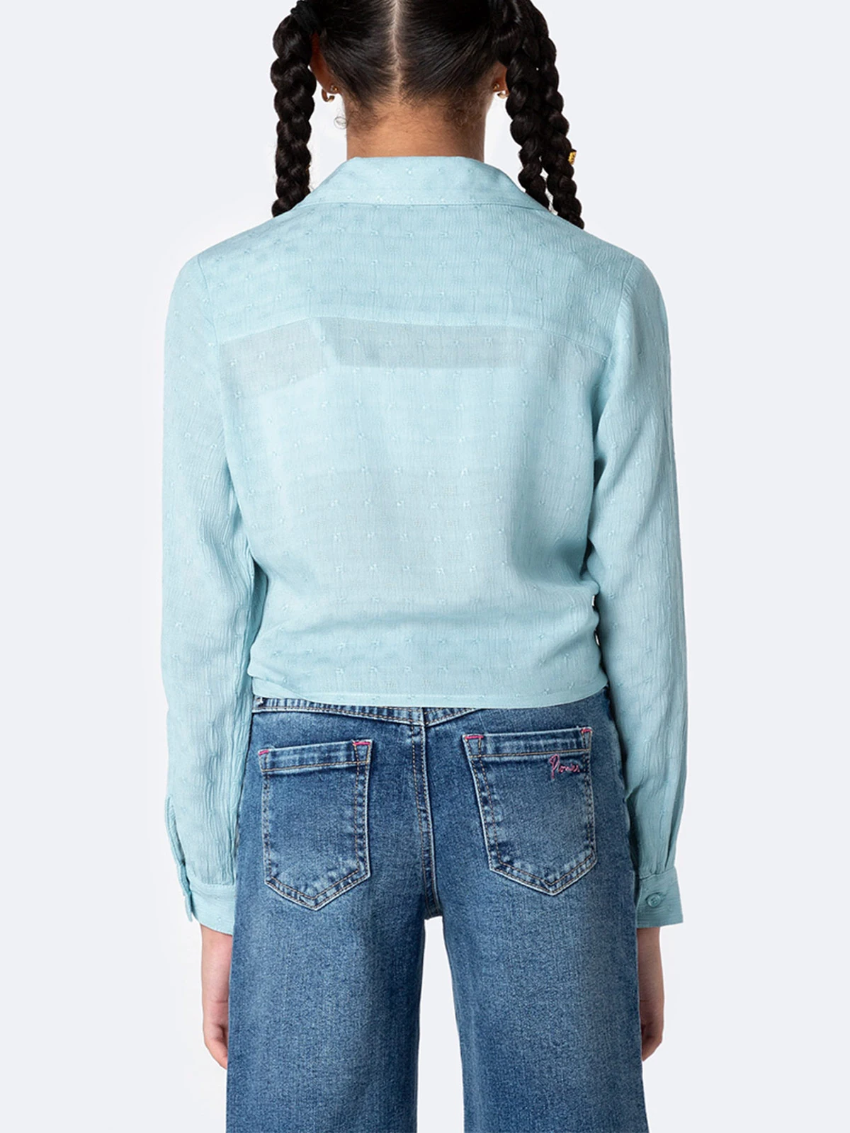 BLUSA REGULAR FIT NIÑA PIONIER KCASSIE - 4