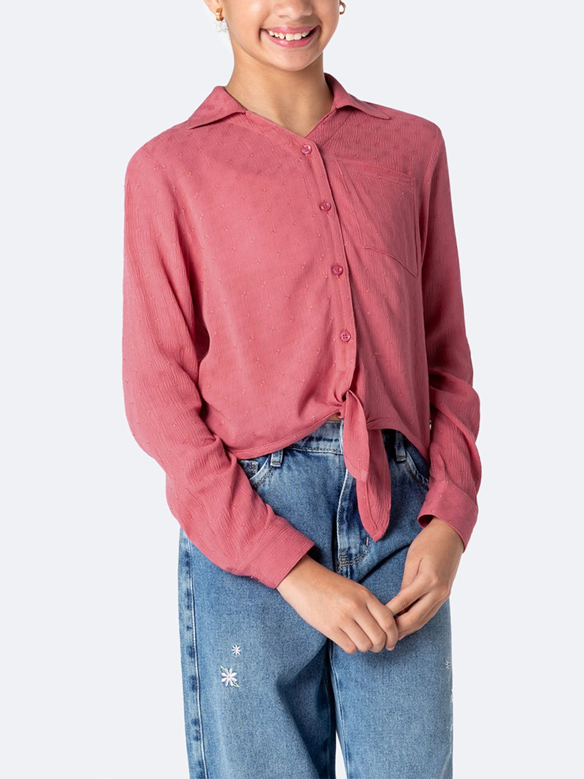BLUSA REGULAR FIT NIÑA PIONIER KCASSIE - 2