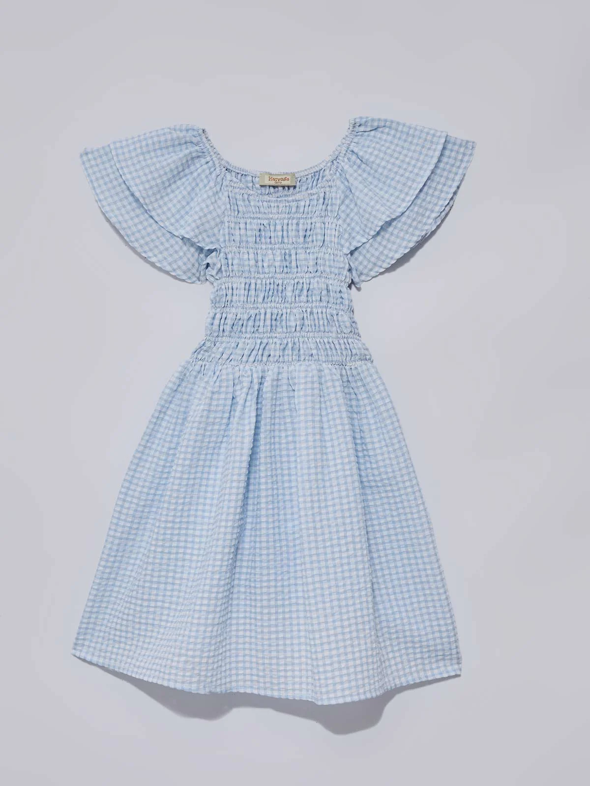 VESTIDO VICHY NIÑA HARVEST - 1