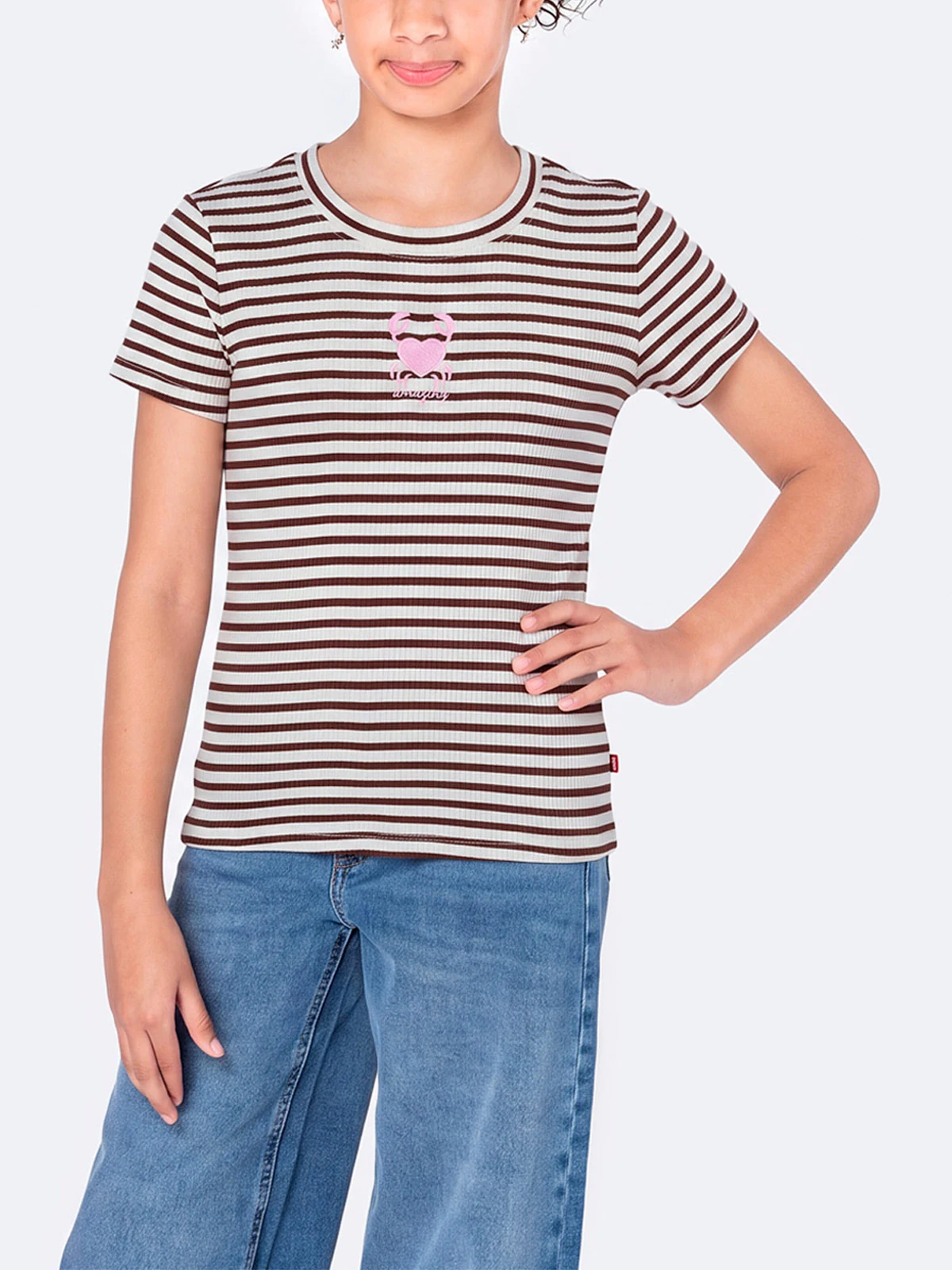POLO REGULAR FIT MANGA CORTA NIÑA PIONIER VARIGATE KIUT - 1